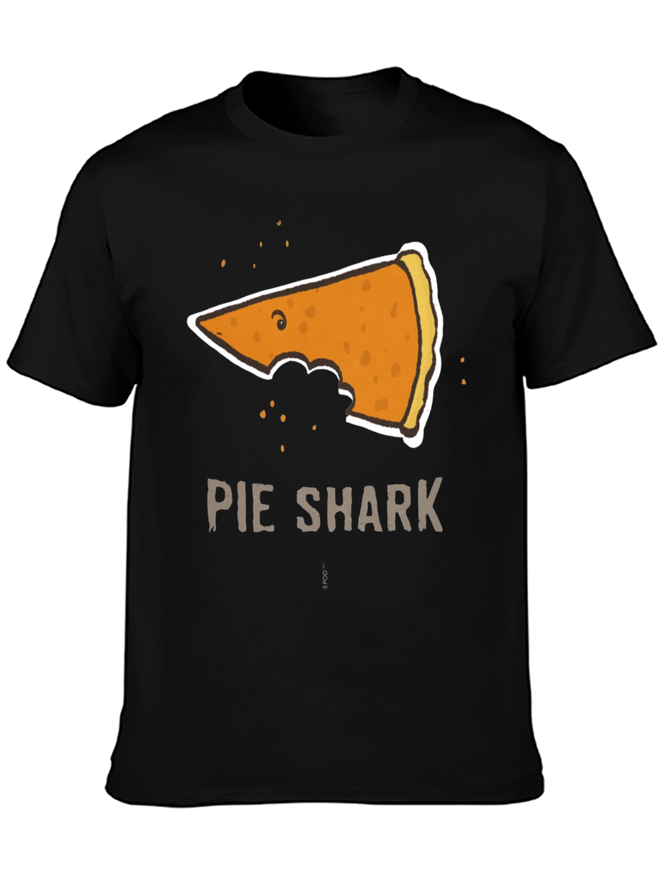 Pie Shark Graphic Tee - Funny Foodie T-Shirt