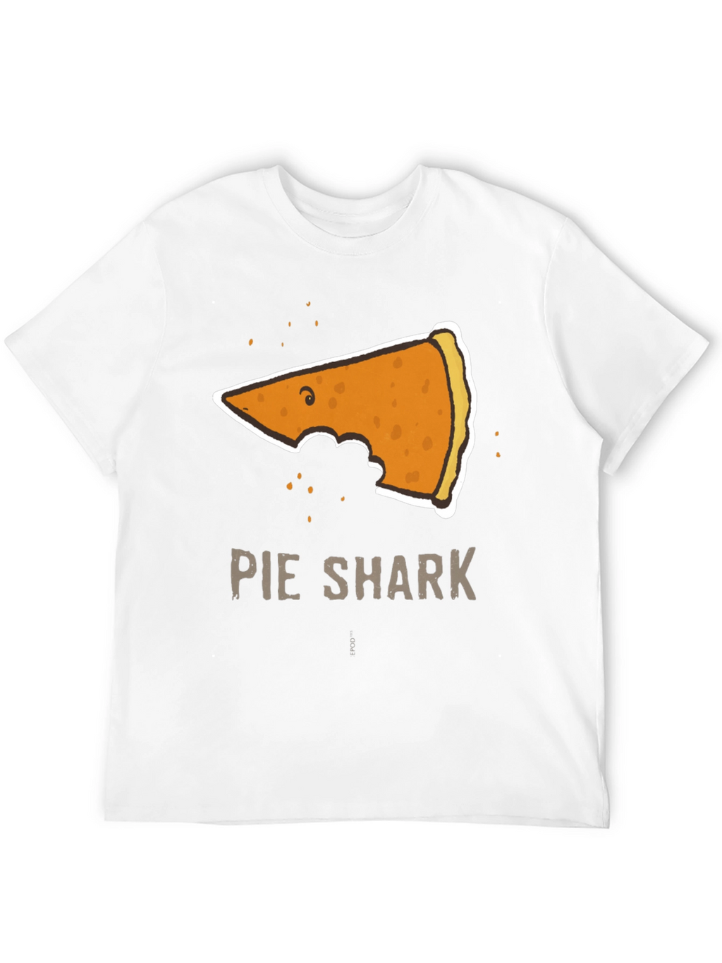 Pie Shark Graphic Tee - Funny Foodie T-Shirt
