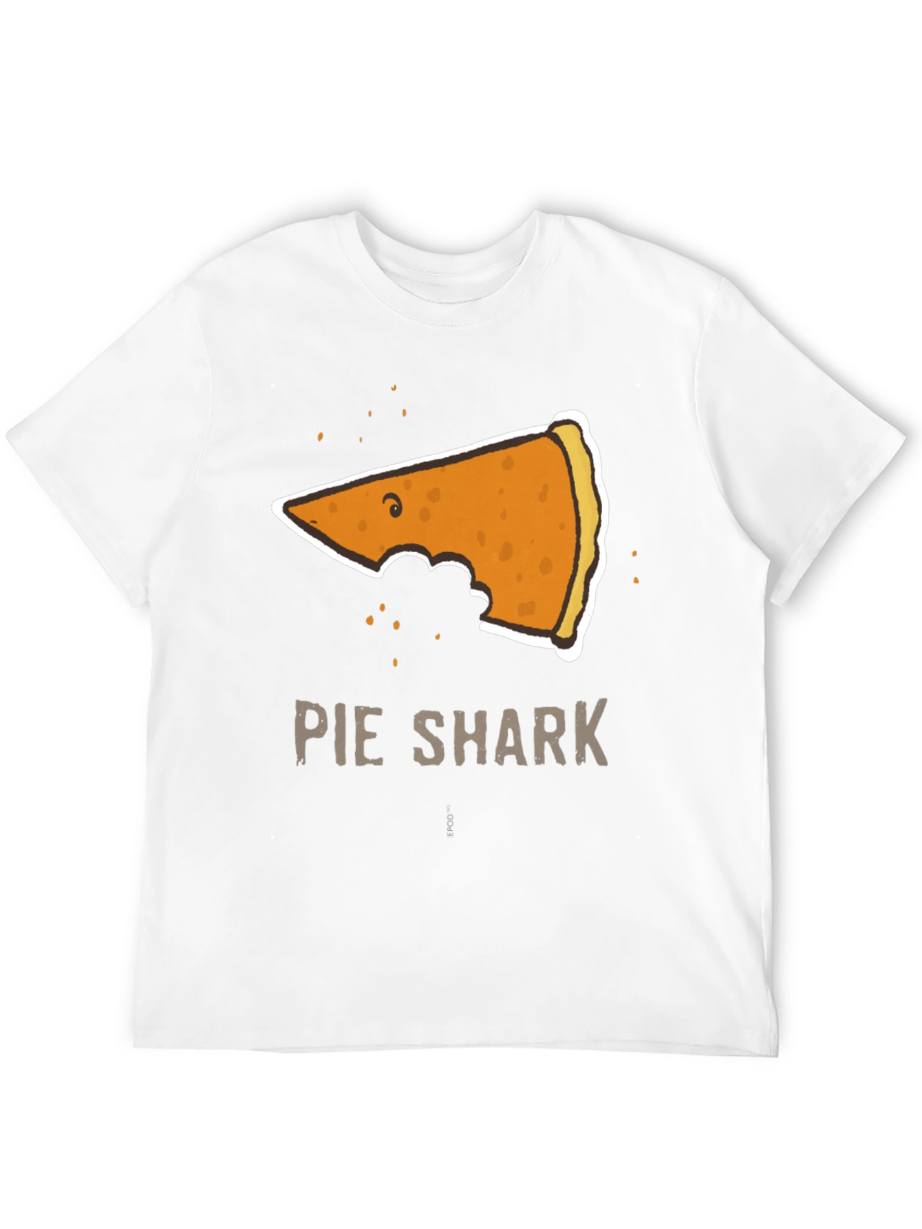 Pie Shark Graphic Tee - Funny Foodie T-Shirt