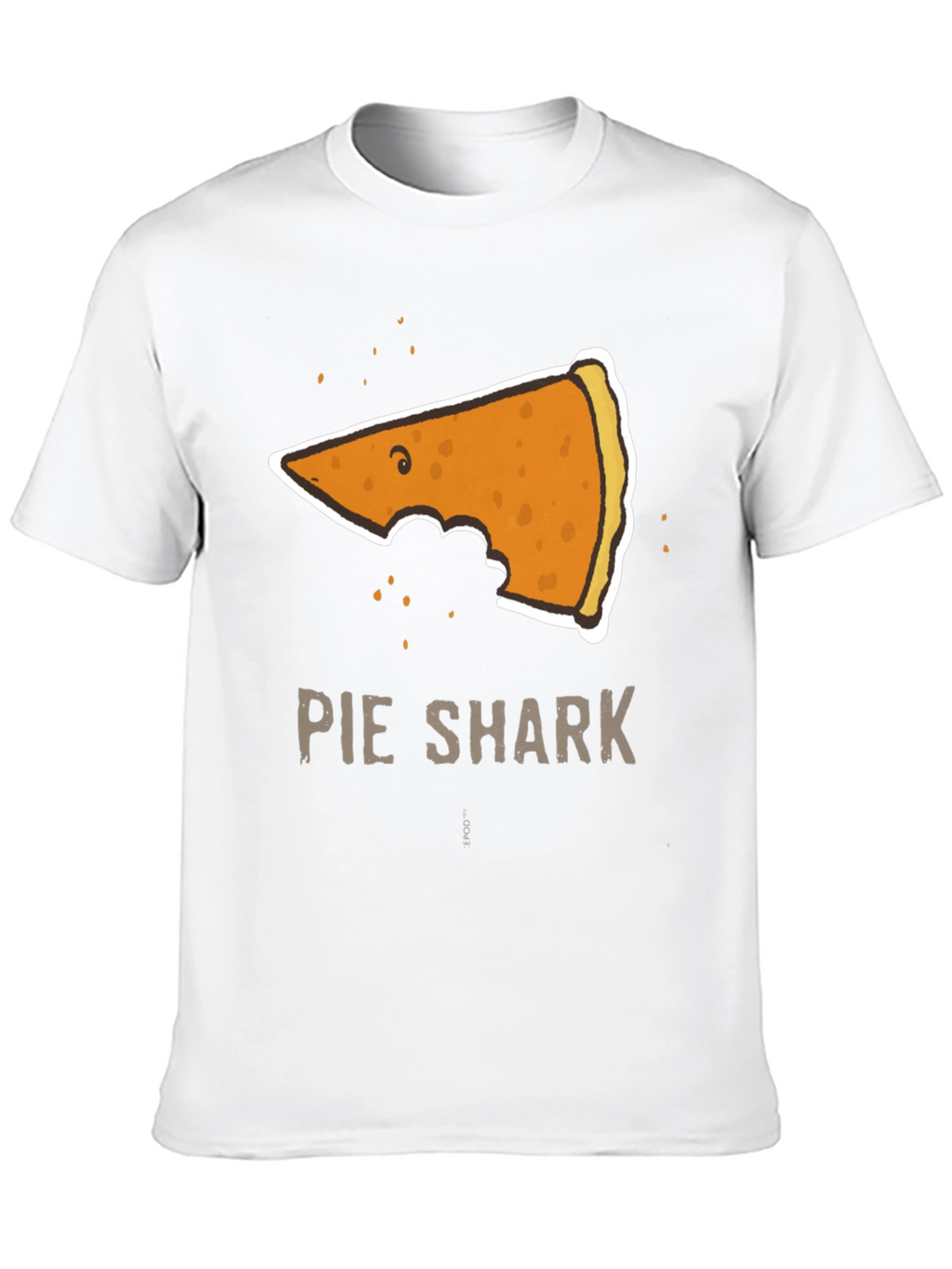 Pie Shark Graphic Tee - Funny Foodie T-Shirt