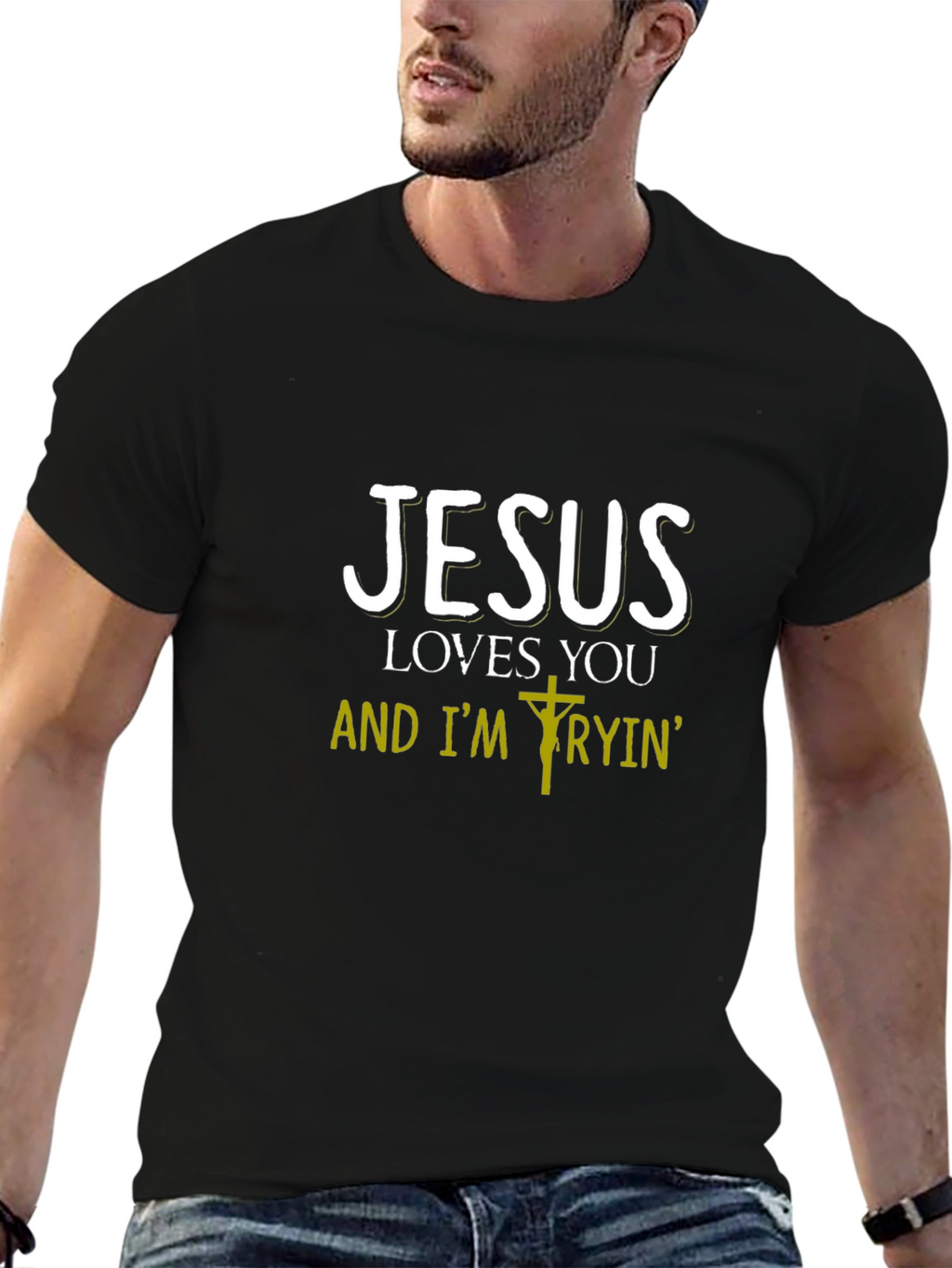 Jesus Loves You T-Shirt Christian Apparel