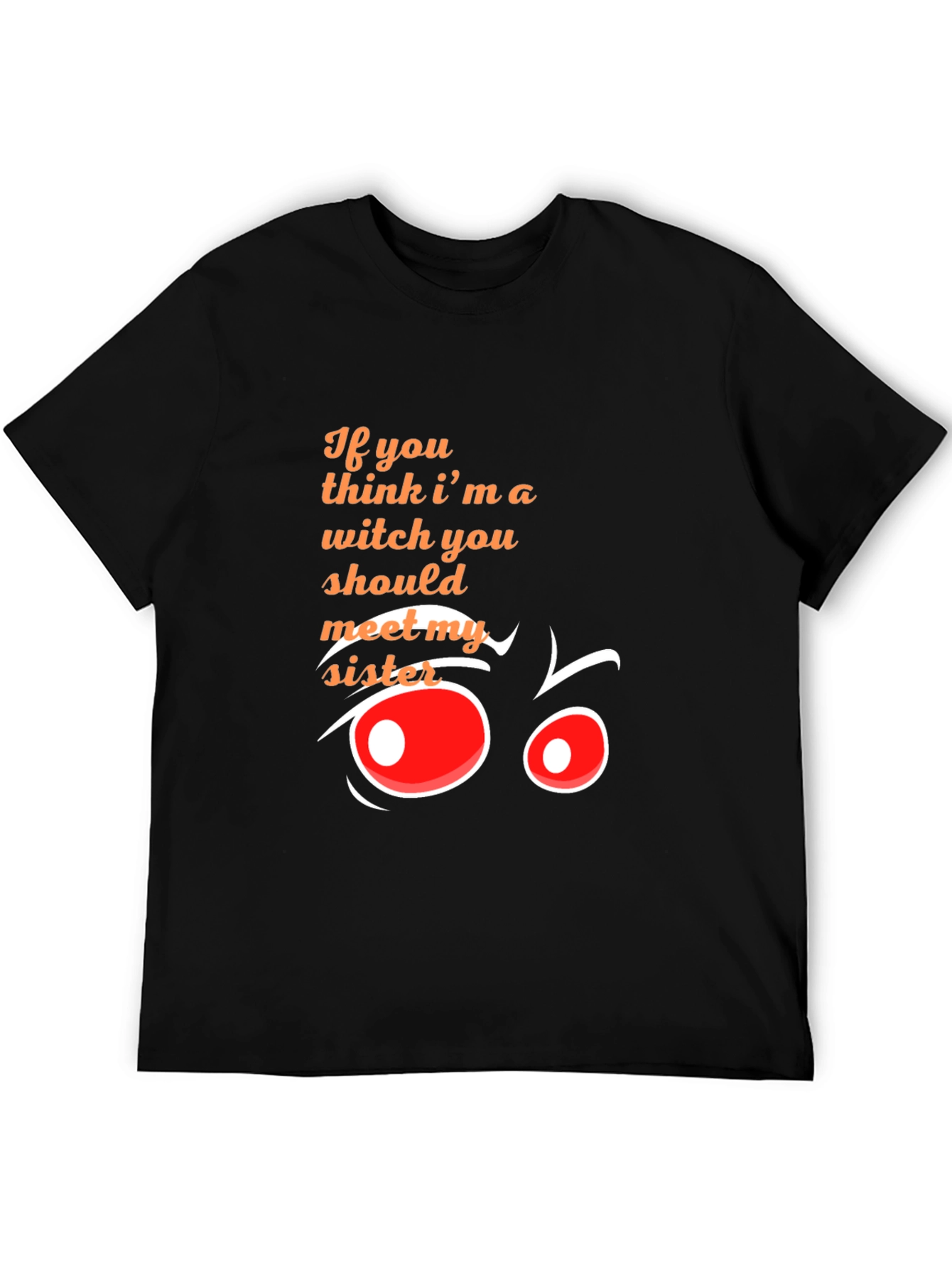 Witchy Sister Graphic Tee - Funny Halloween Shirt