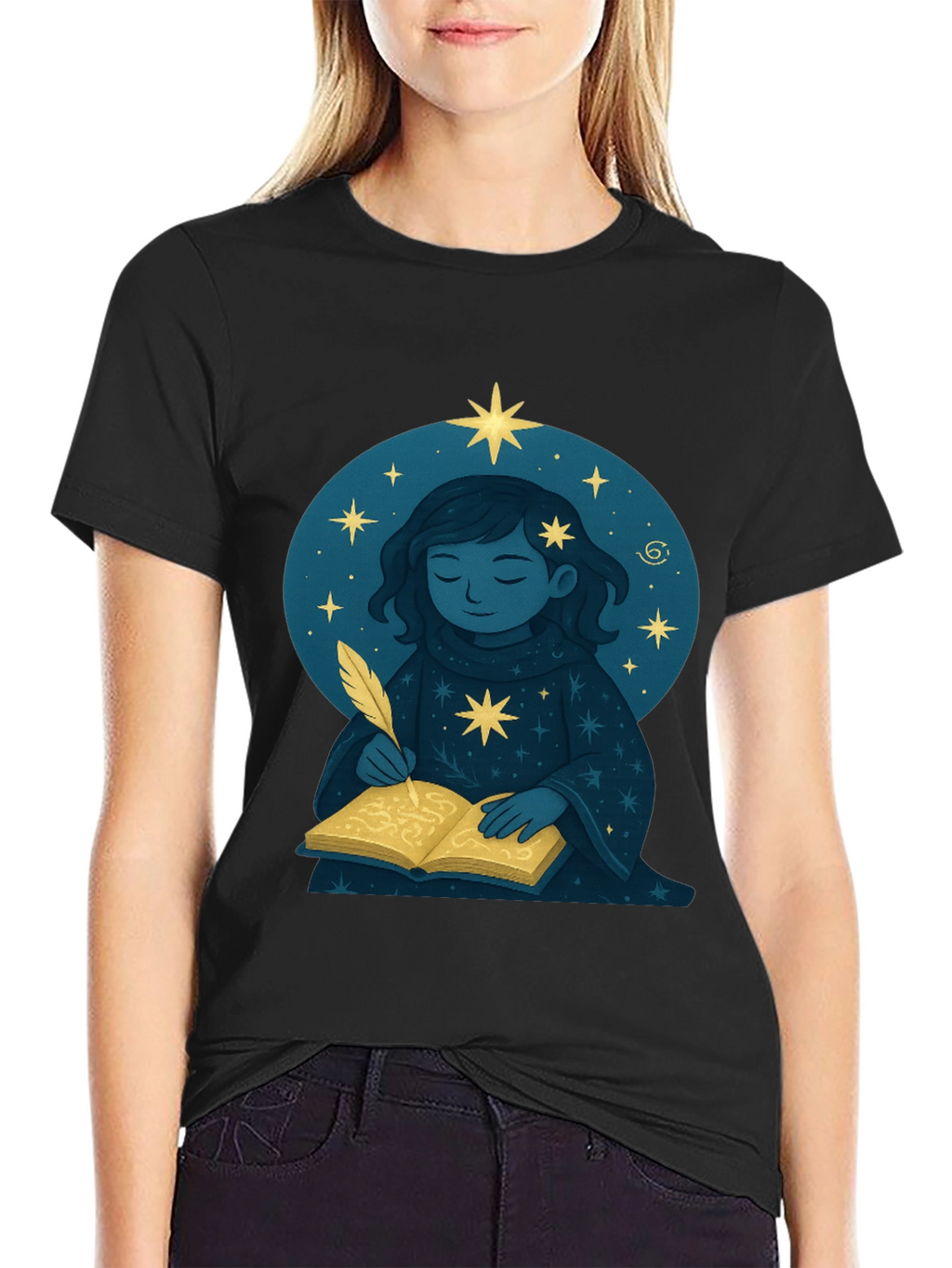 Celestial Writer Graphic Tee