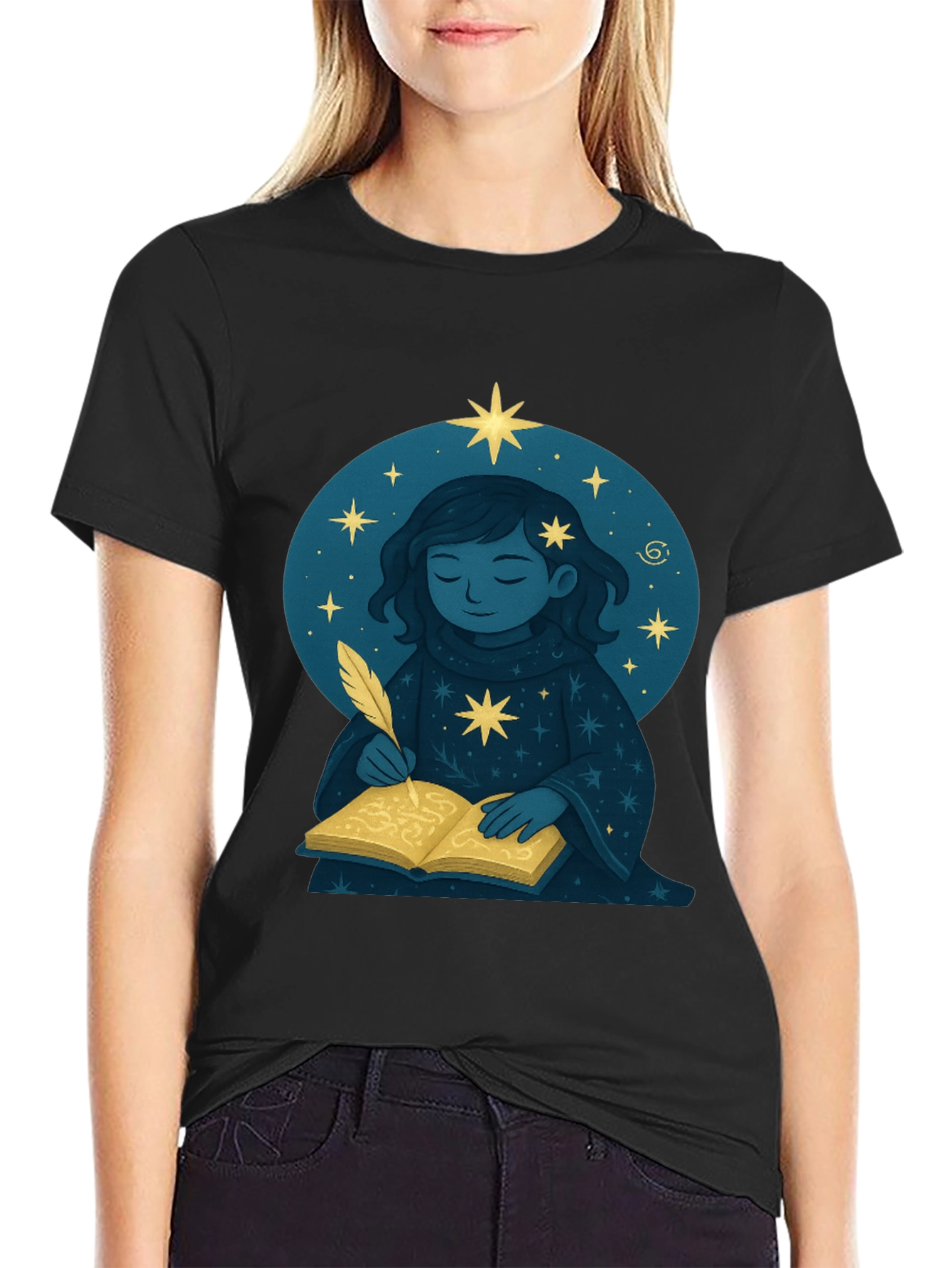Celestial Writer Graphic Tee