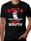 Grits Girls Raised in the South Graphic T-Shirt
