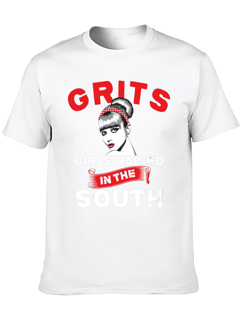 Grits Girls Raised in the South Graphic T-Shirt