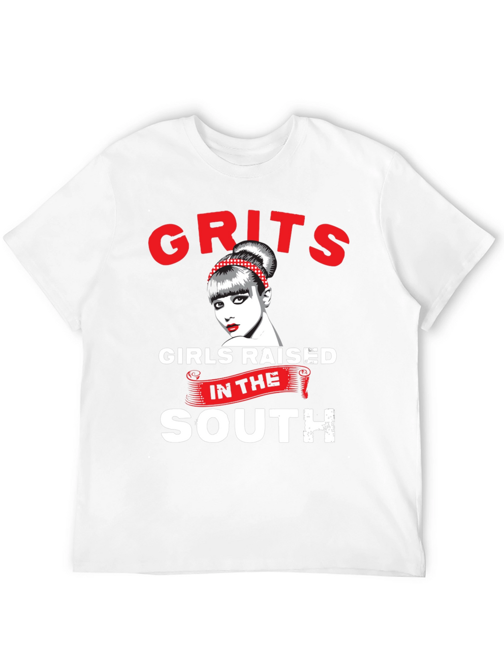Grits Girls Raised in the South Graphic T-Shirt