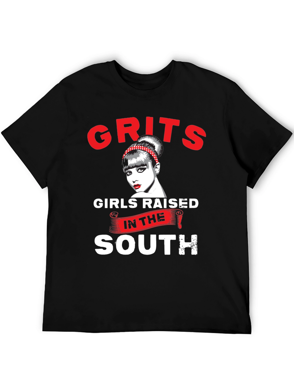 Grits Girls Raised in the South Graphic T-Shirt