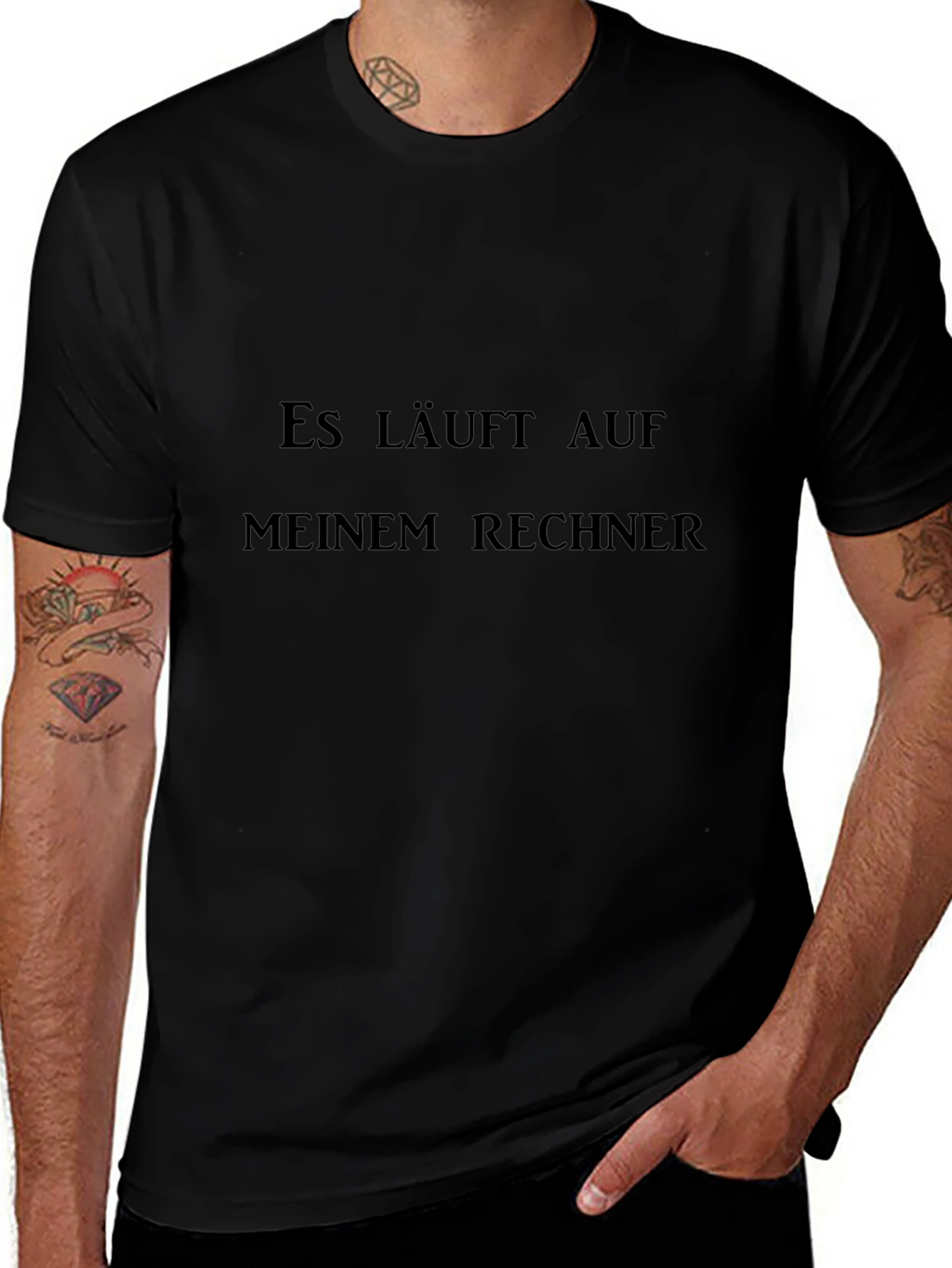 Es Läuft Auf Meinem Rechner T-Shirt