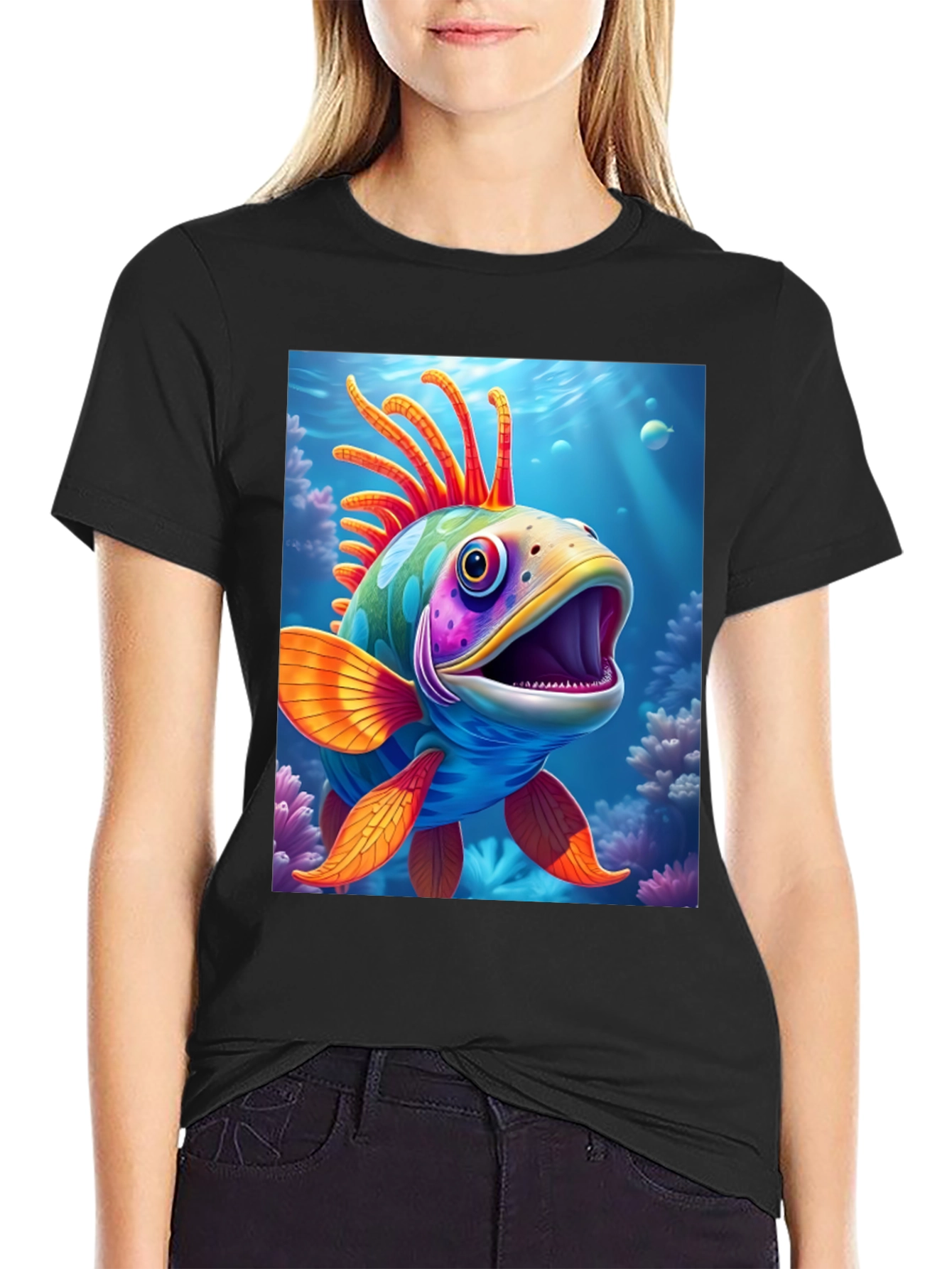 Funky Fish Graphic Tee