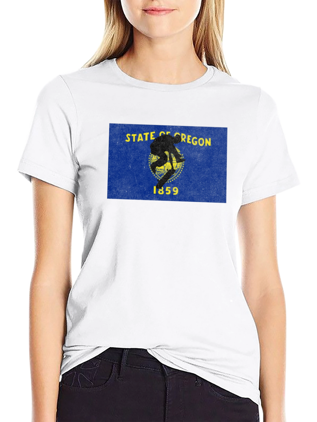 Oregon State Flag Graphic T-Shirt