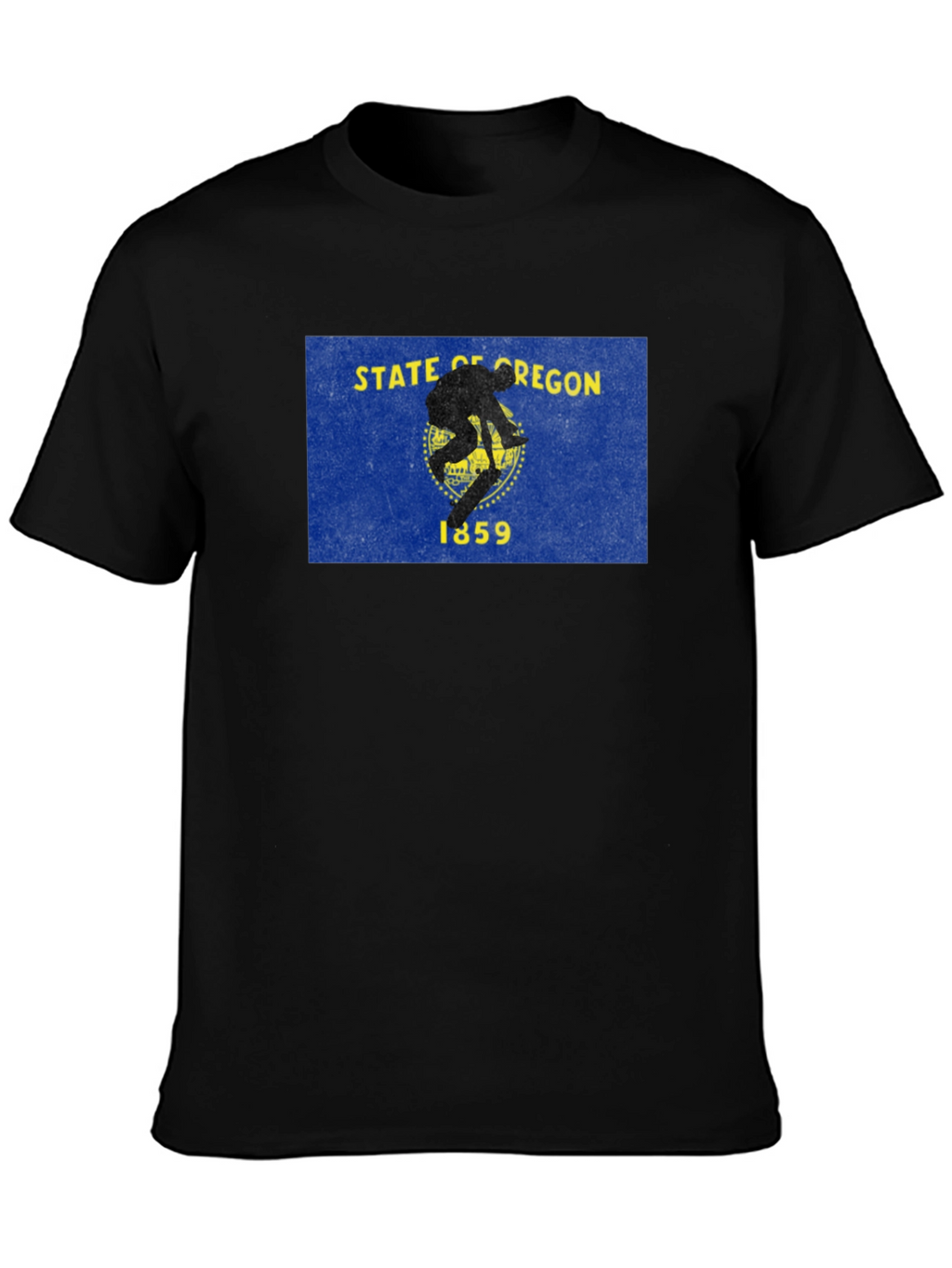 Oregon State Flag Graphic T-Shirt