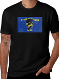 Oregon State Flag Graphic T-Shirt