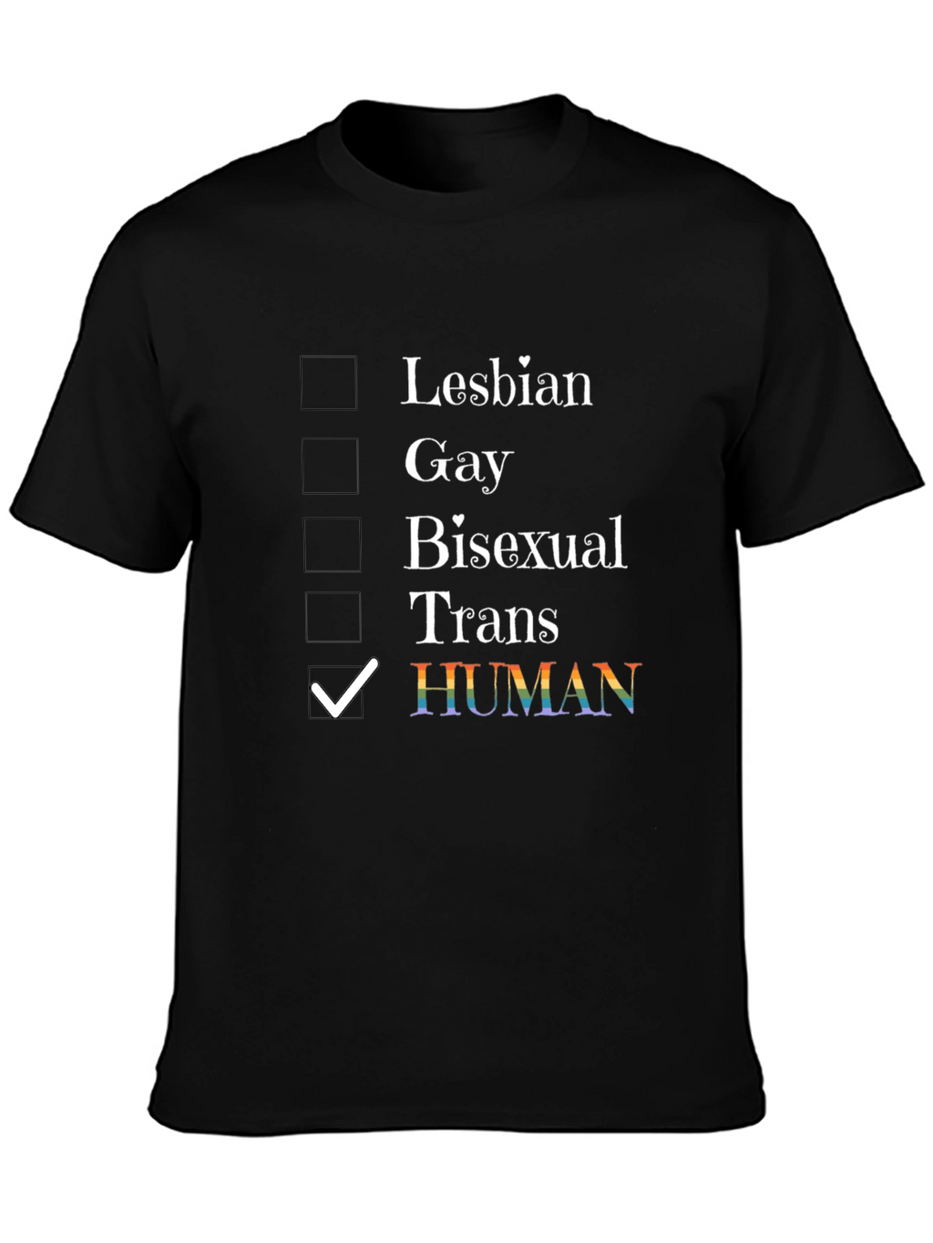 LGBTQ Pride T-Shirt - Human Rights Tee