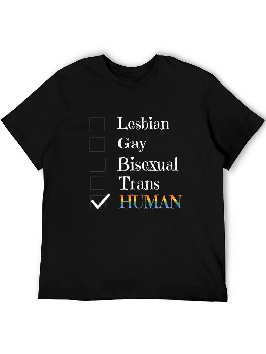 LGBTQ Pride T-Shirt - Human Rights Tee