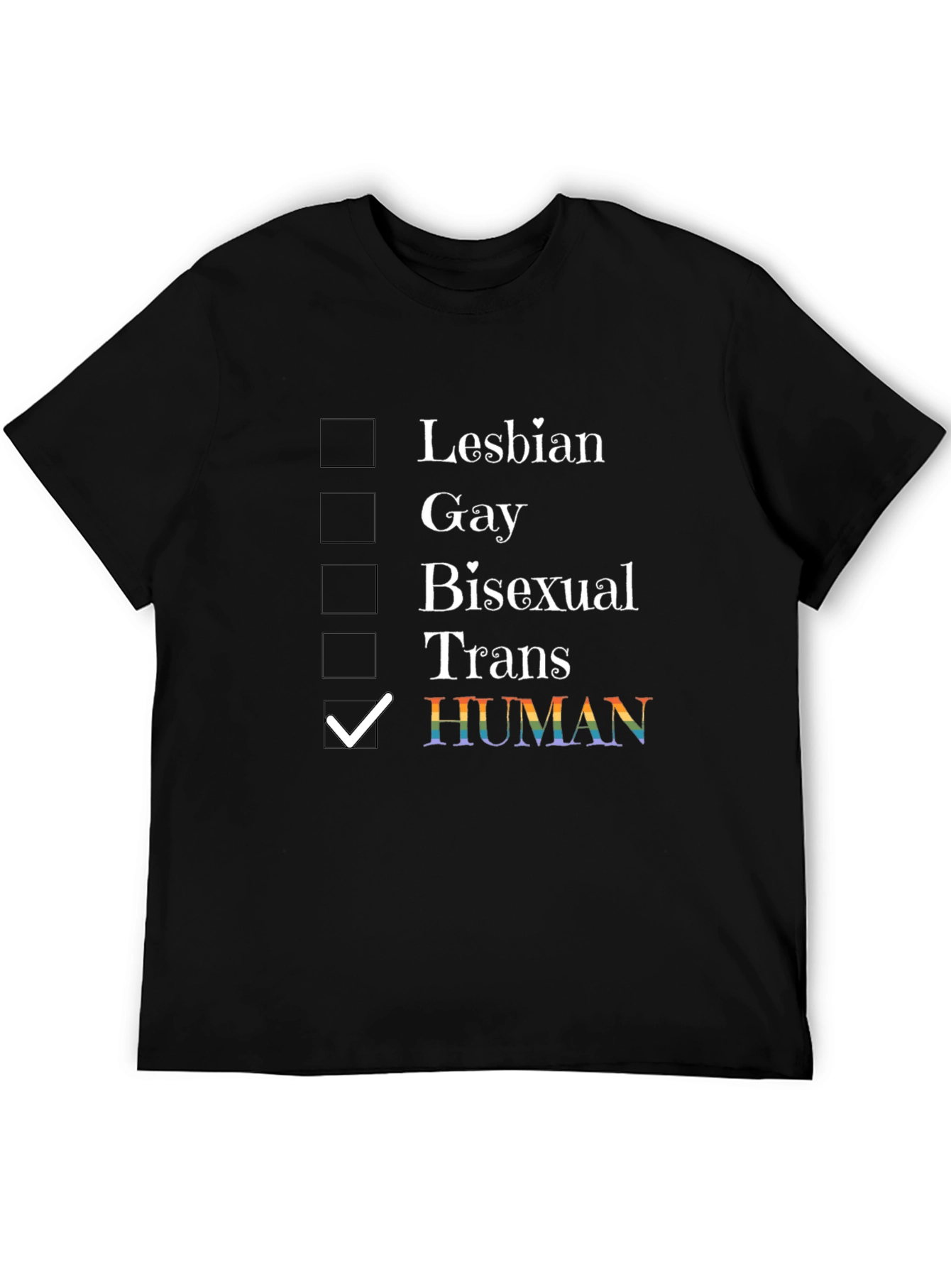 LGBTQ Pride T-Shirt - Human Rights Tee