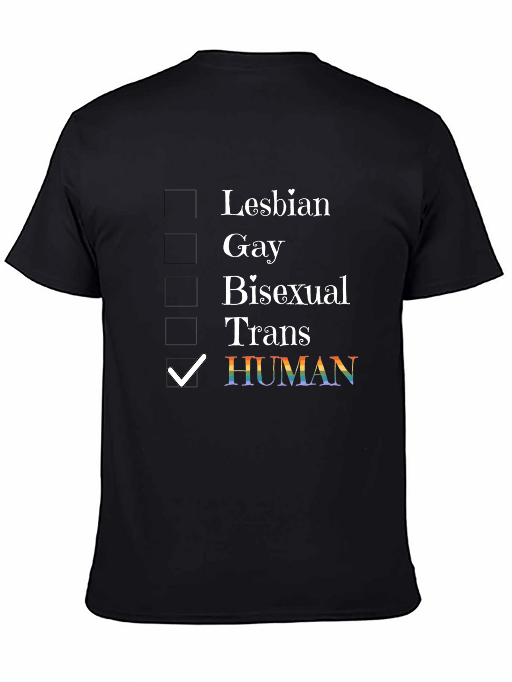LGBTQ Pride T-Shirt - Human Rights Tee