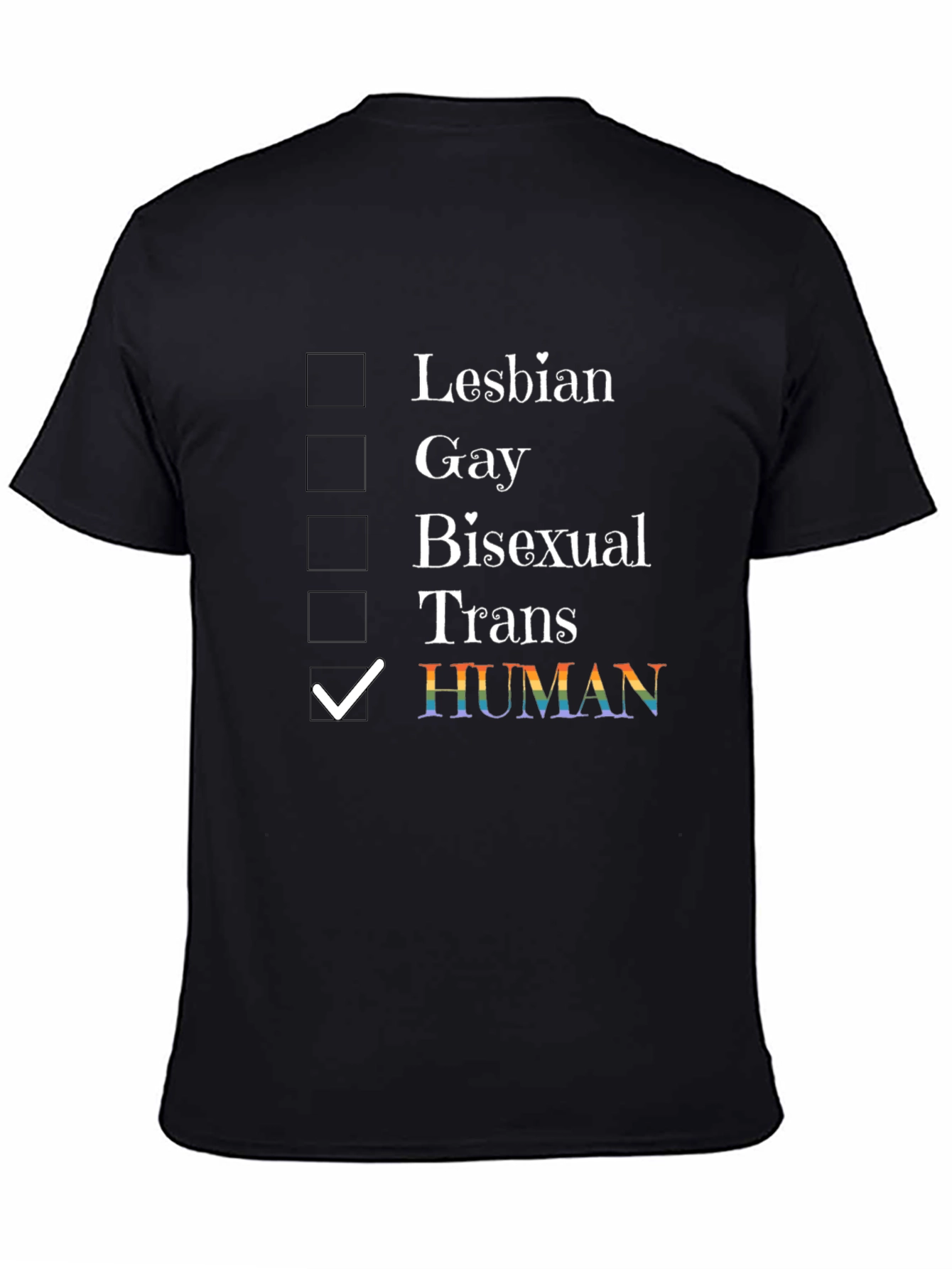 LGBTQ Pride T-Shirt - Human Rights Tee