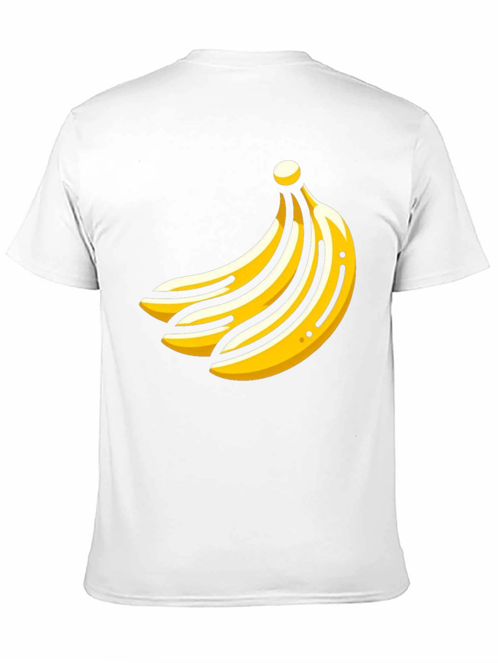 Banana Graphic Tee - Bold Black Cotton Shirt