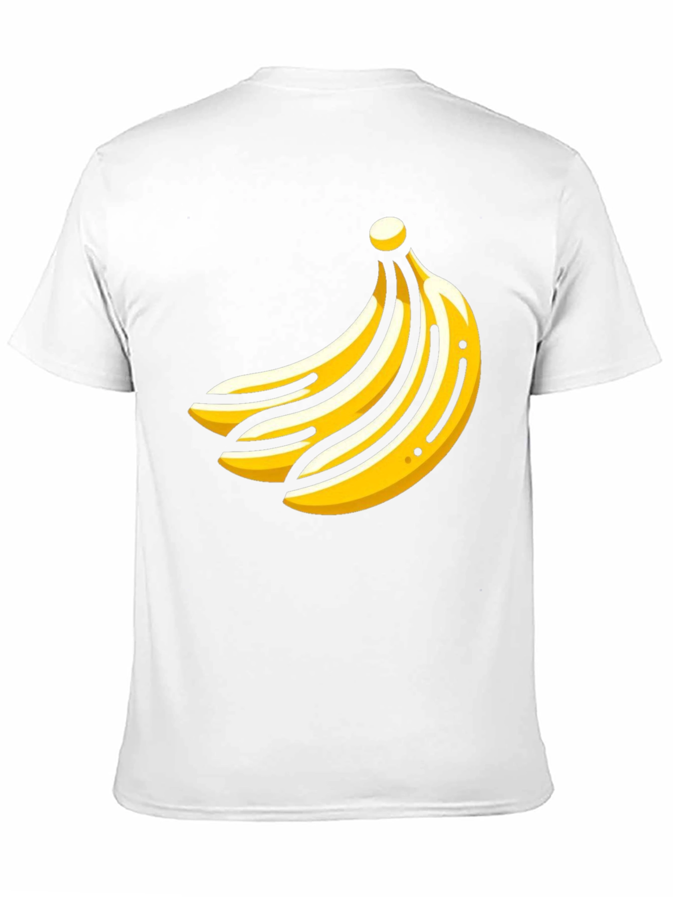 Banana Graphic Tee - Bold Black Cotton Shirt
