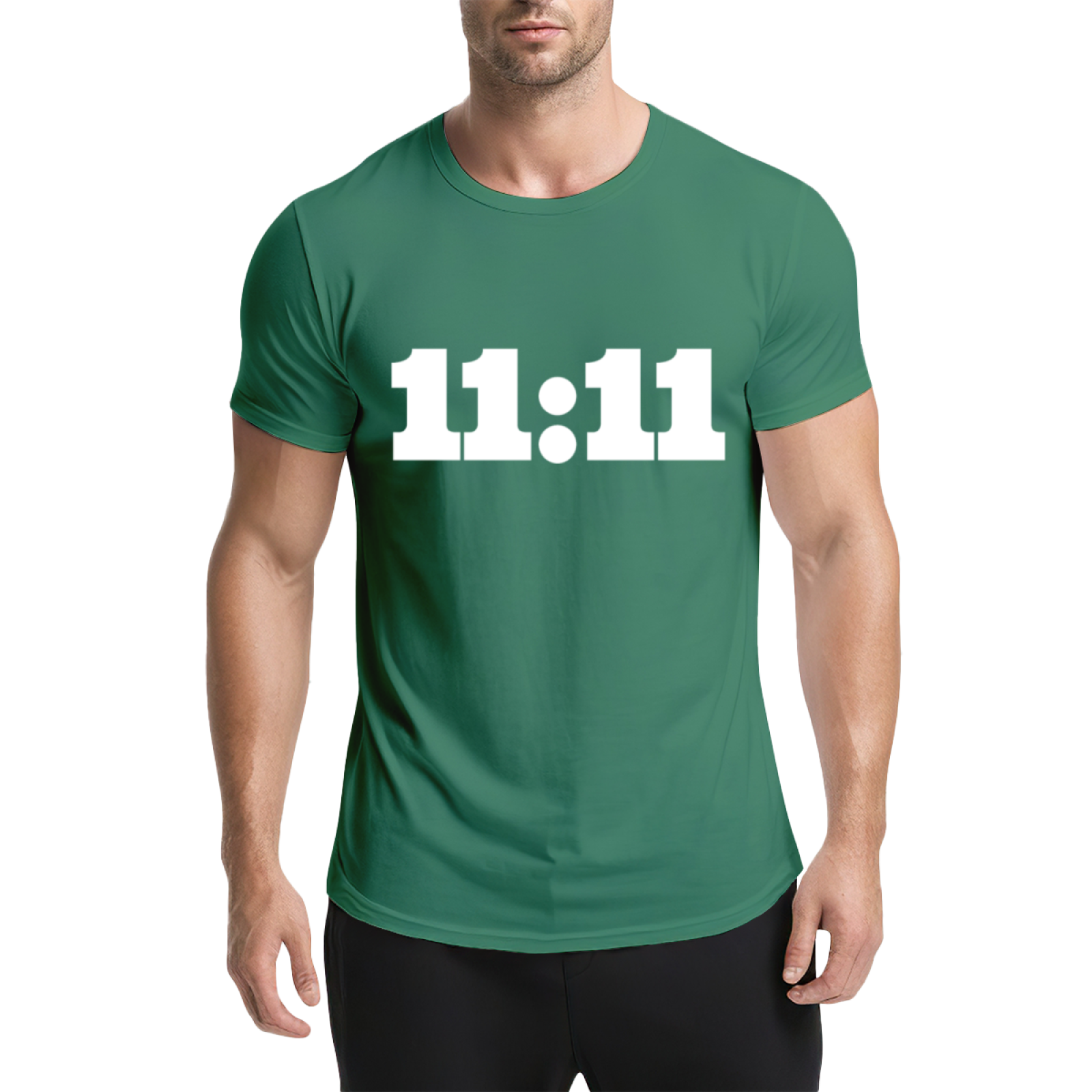 11:11 Angel Number Manifest Luck Pink Tee, Spiritual Aesthetic Minimalist Shirt