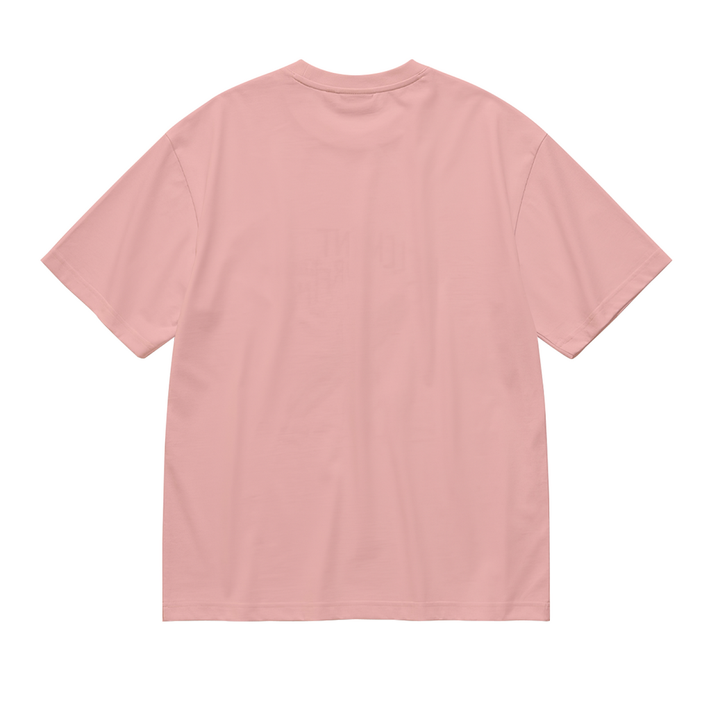 11:11 Angel Number Manifest Luck Pink Tee, Spiritual Aesthetic Minimalist Shirt