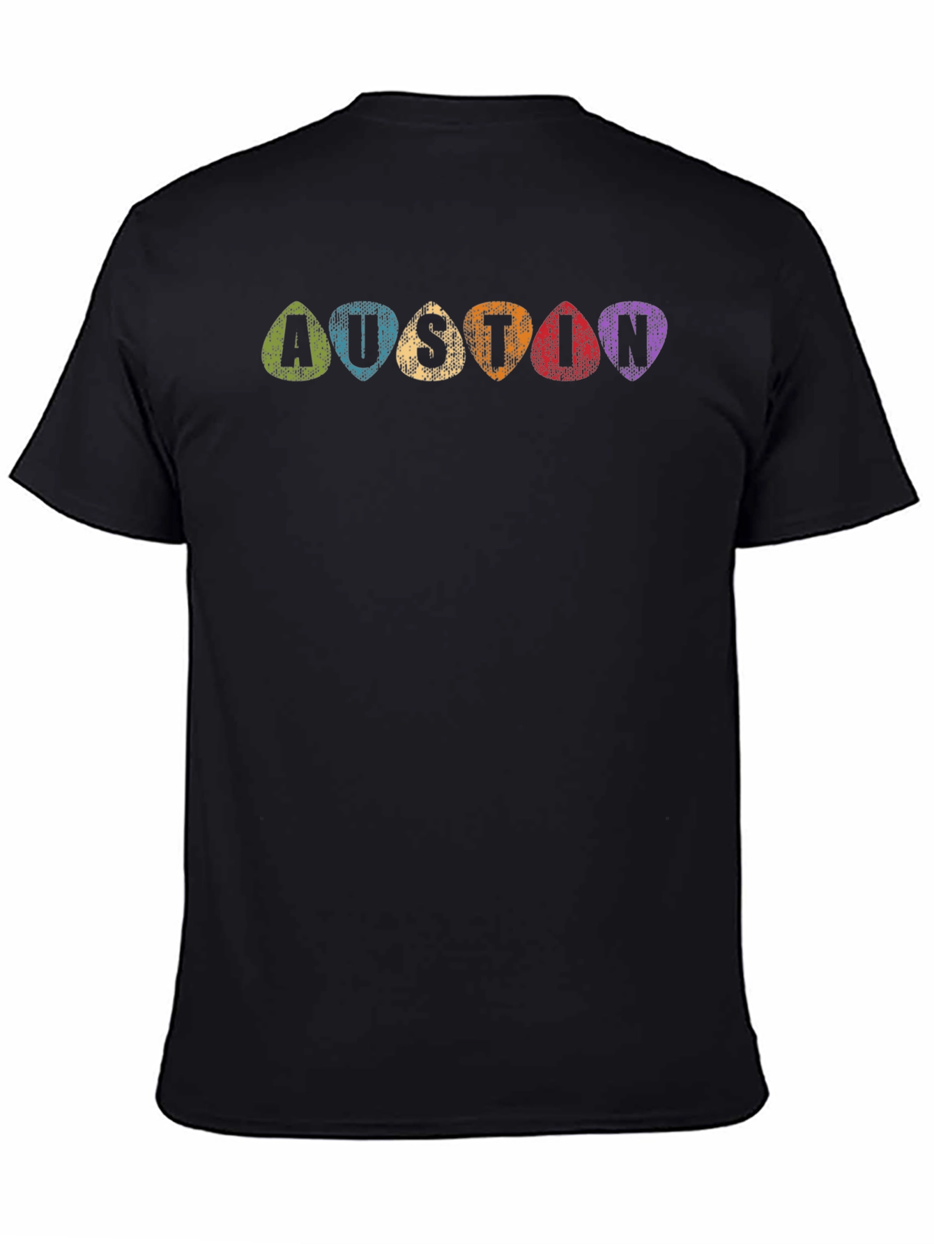 Austin Guitar Pick T-Shirt