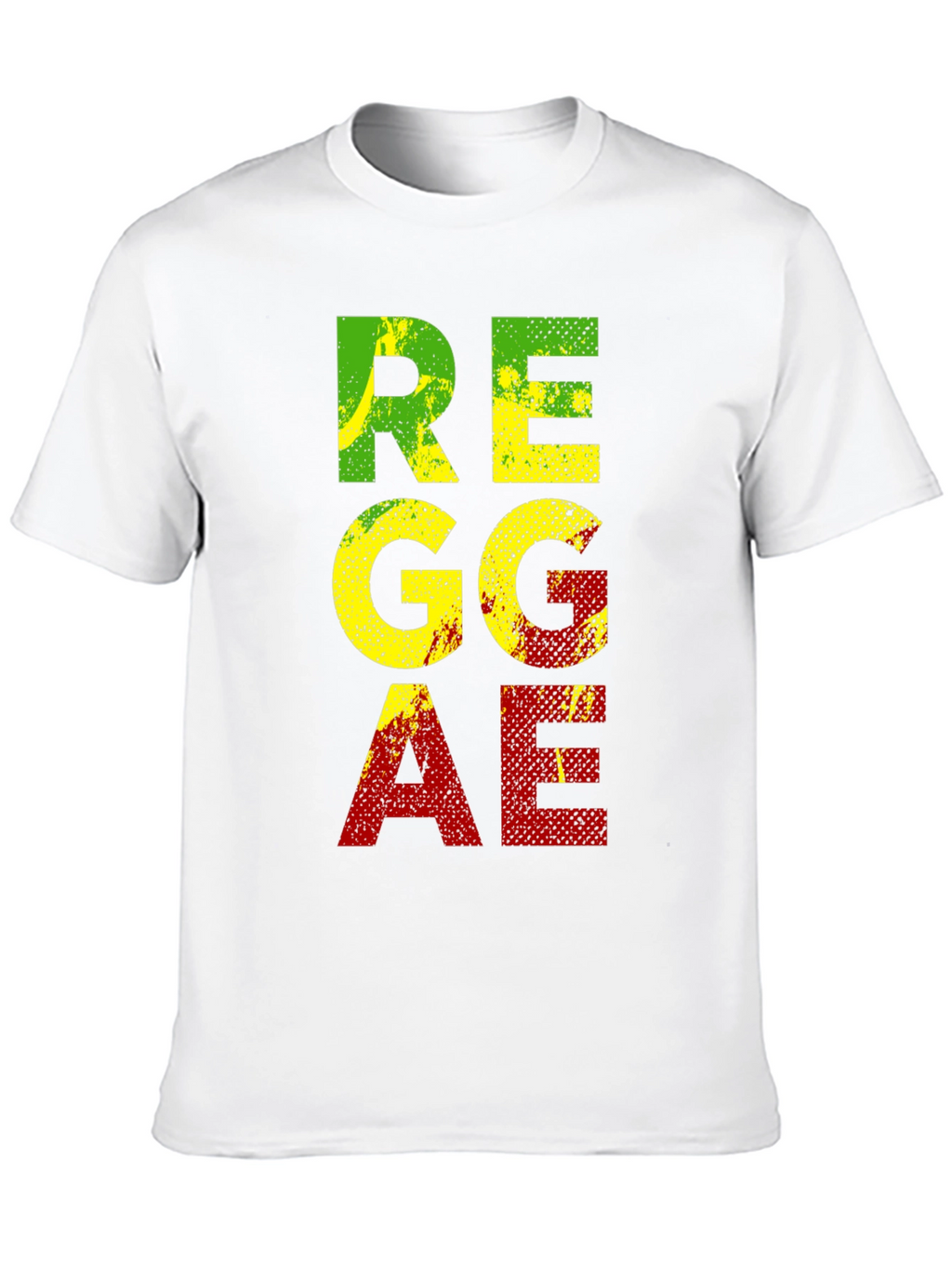 Reggae Graphic T-Shirt - Black Cotton Tee