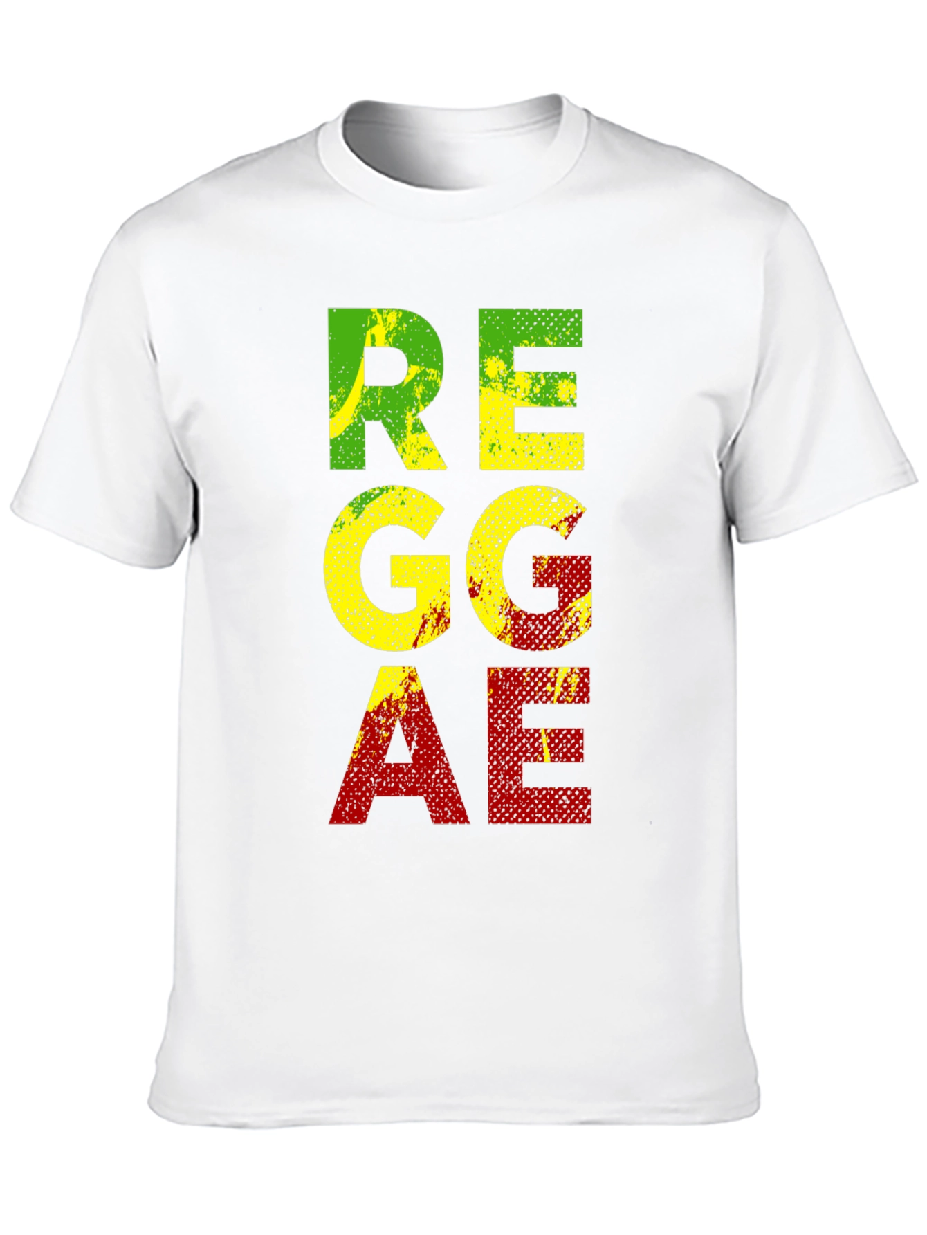 Reggae Graphic T-Shirt - Black Cotton Tee