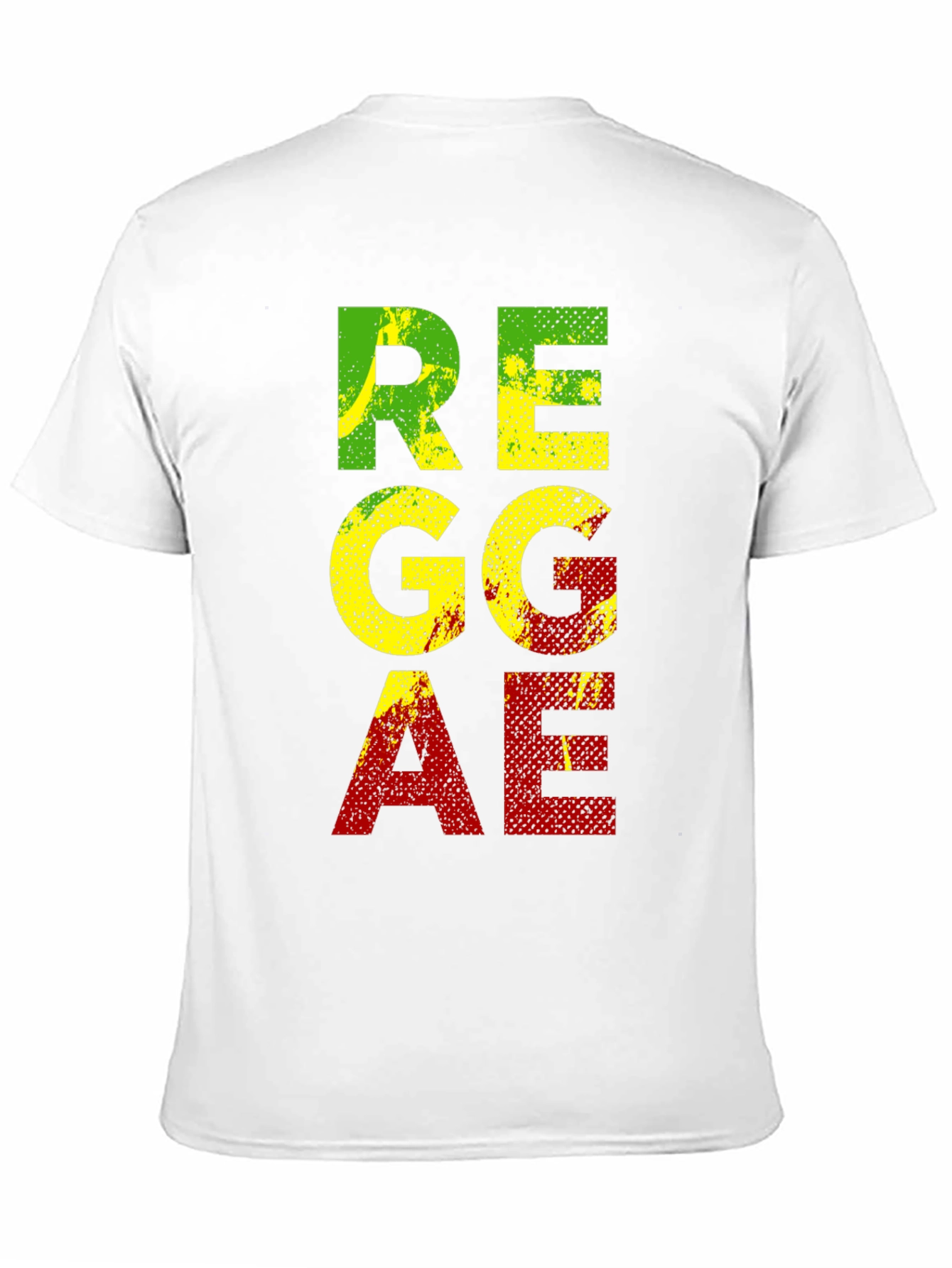 Reggae Graphic T-Shirt - Black Cotton Tee