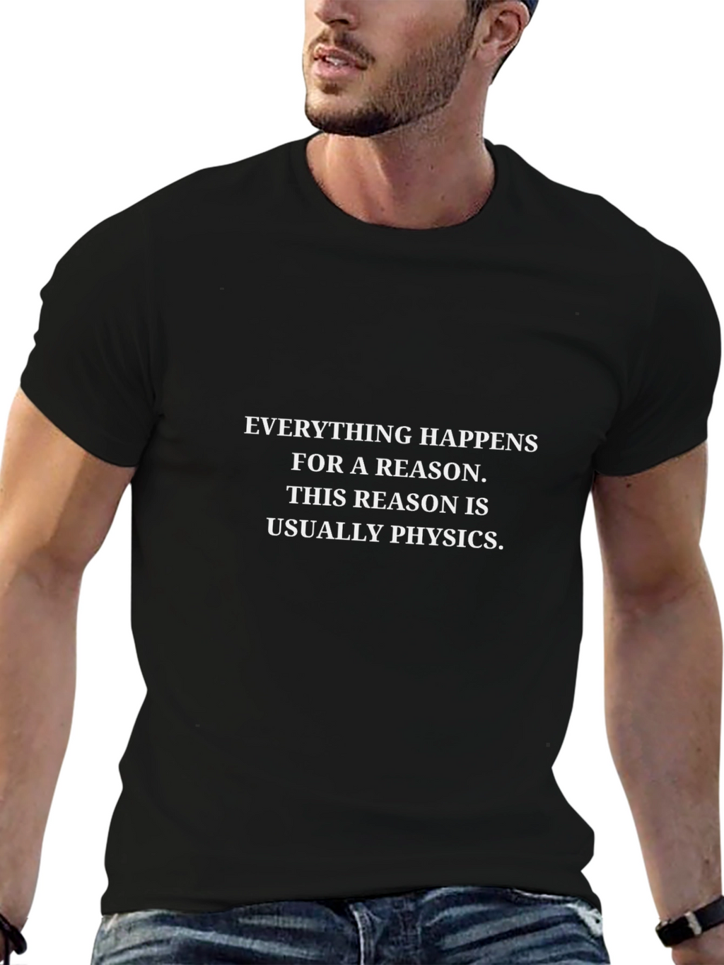 Physics Reason Graphic Tee - Black