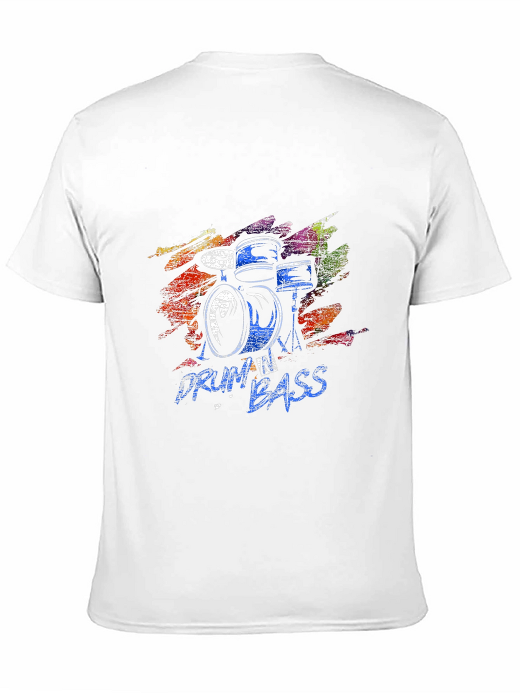 Drum and Bass Black Graphic Tee