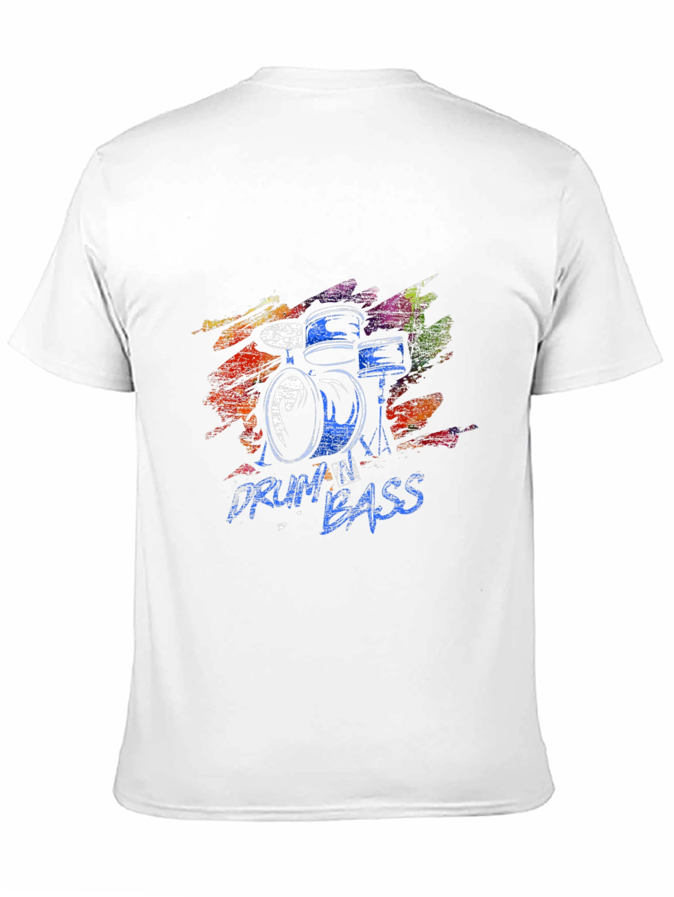 Drum and Bass Black Graphic Tee
