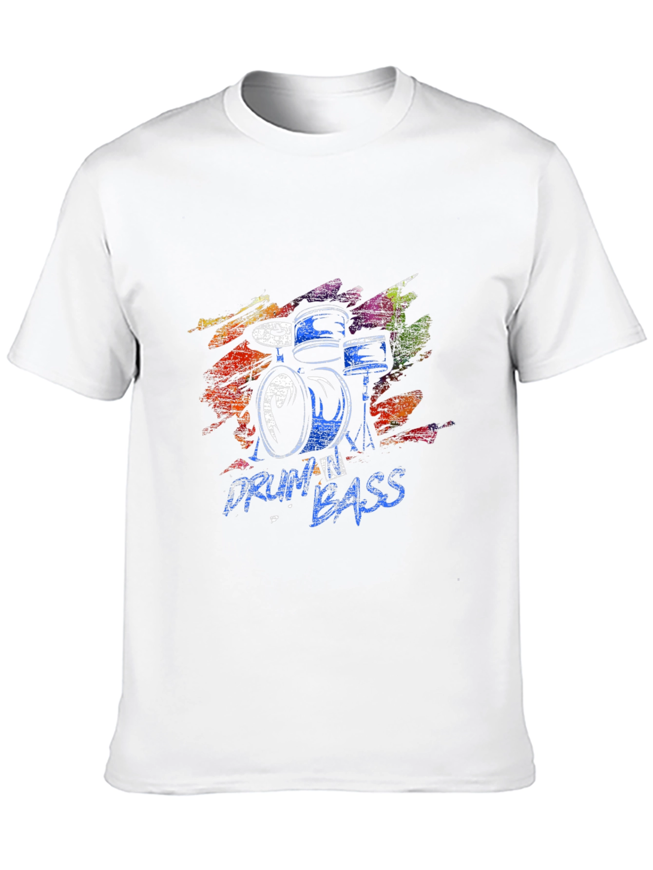 Drum and Bass Black Graphic Tee
