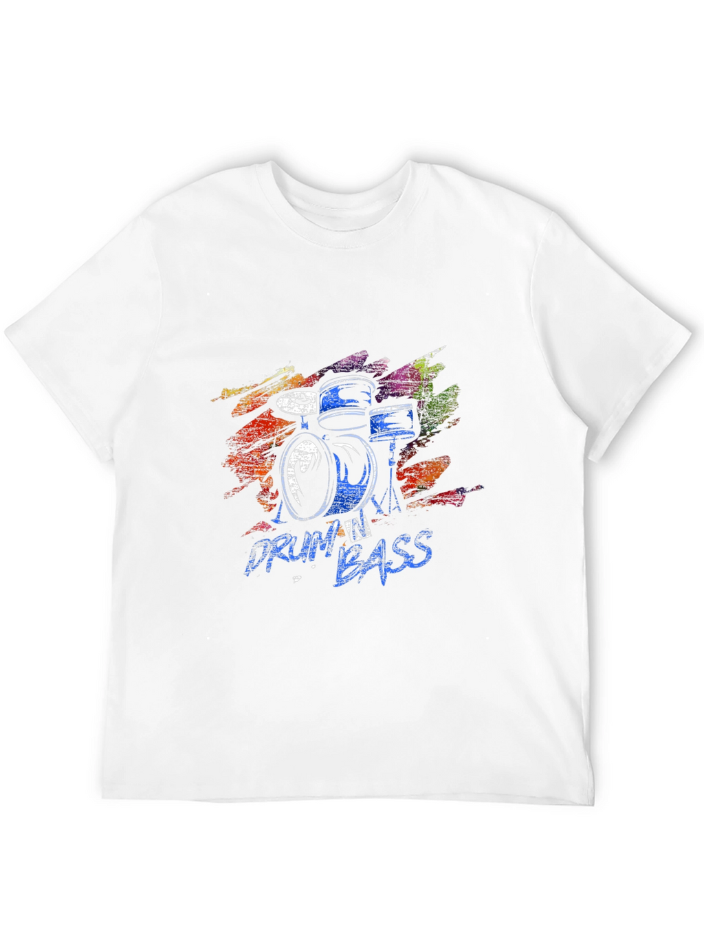 Drum and Bass Black Graphic Tee
