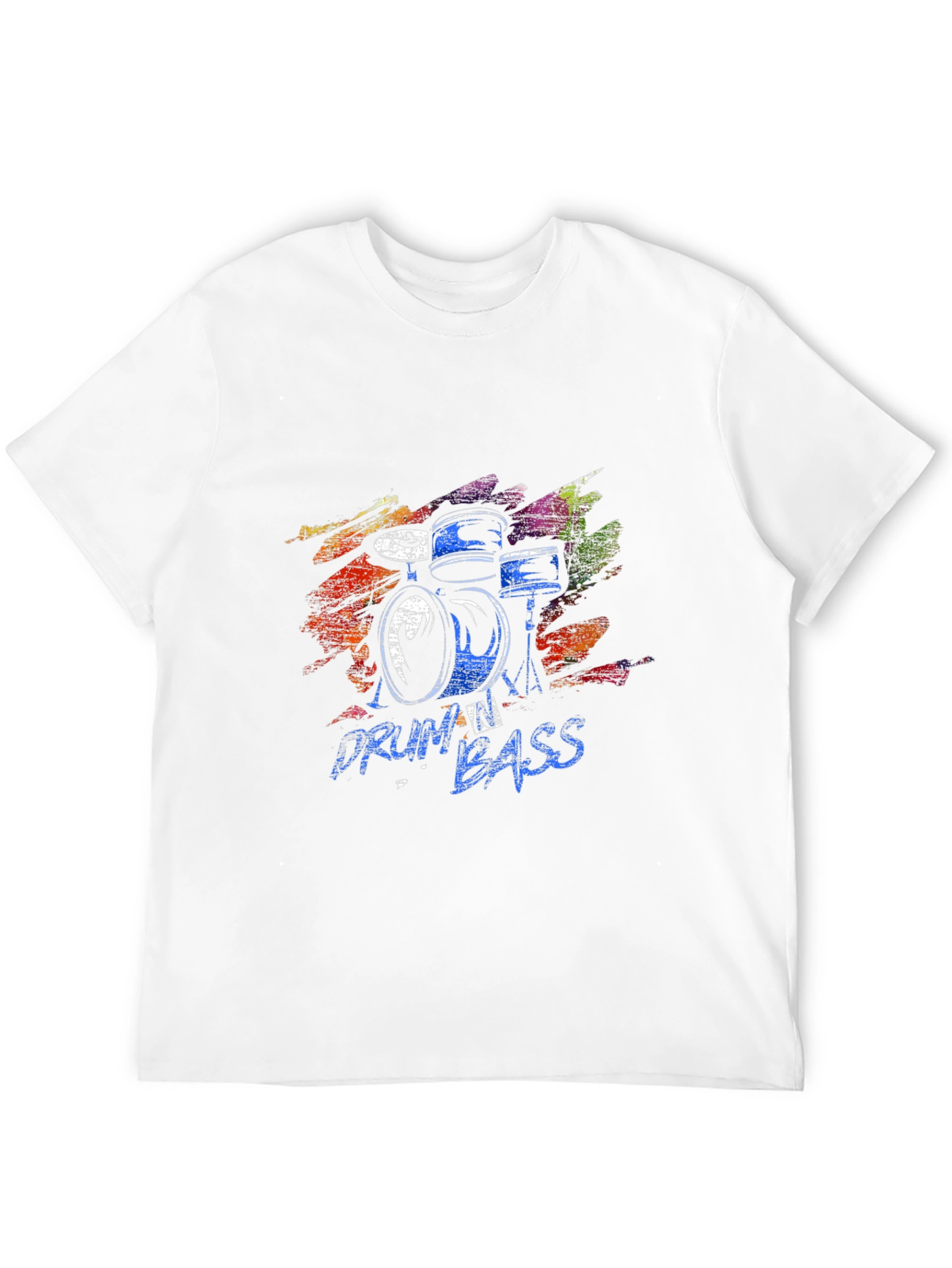 Drum and Bass Black Graphic Tee