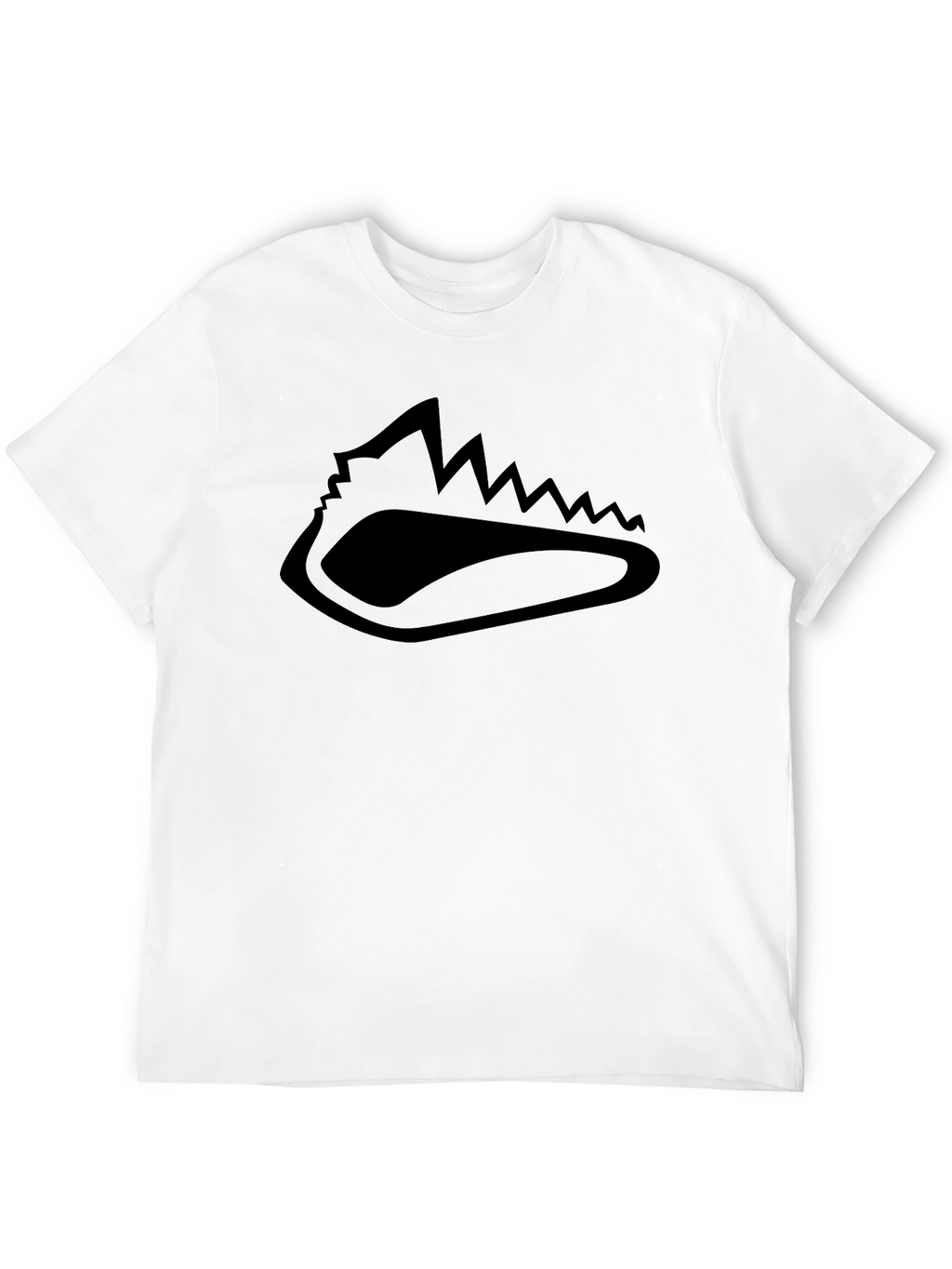 Mountain Silhouette Graphic Black T-Shirt