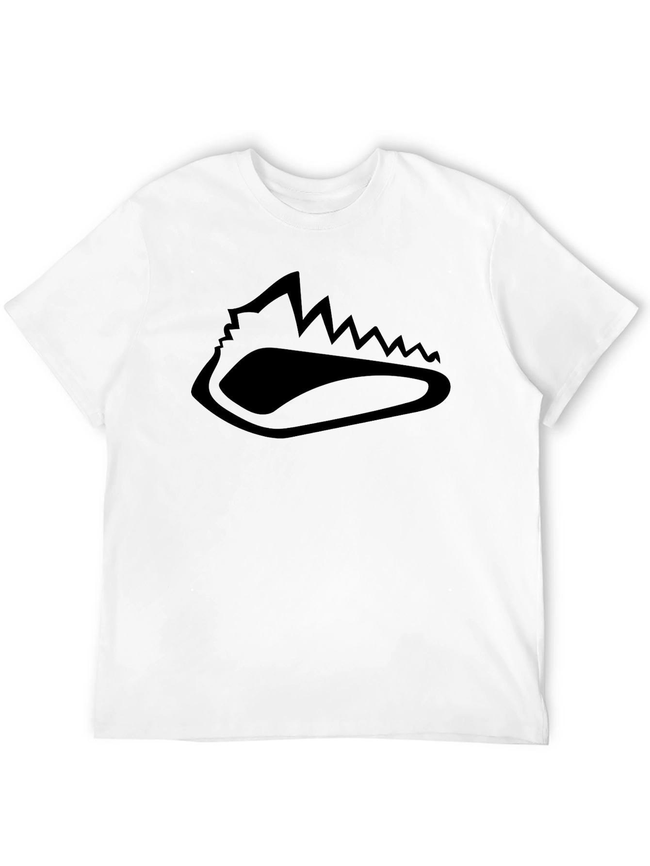 Mountain Silhouette Graphic Black T-Shirt