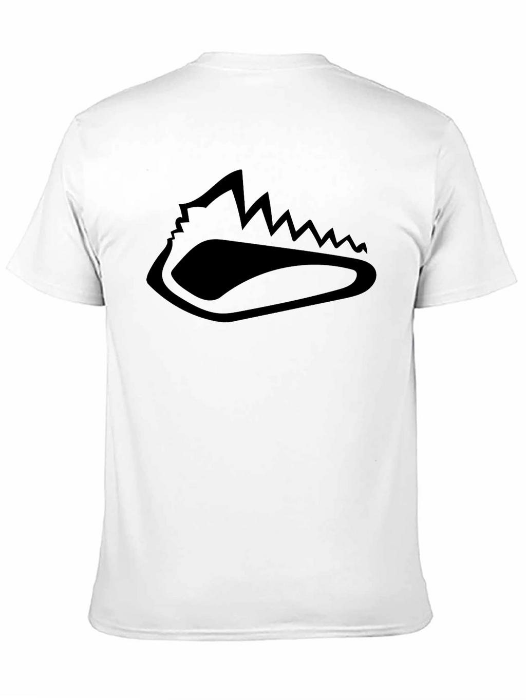 Mountain Silhouette Graphic Black T-Shirt