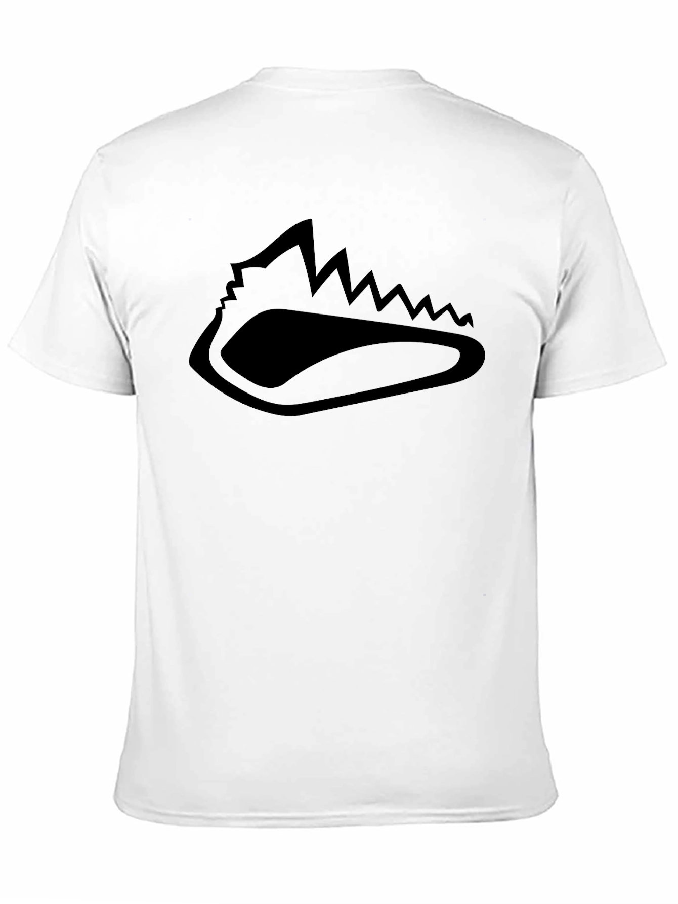 Mountain Silhouette Graphic Black T-Shirt