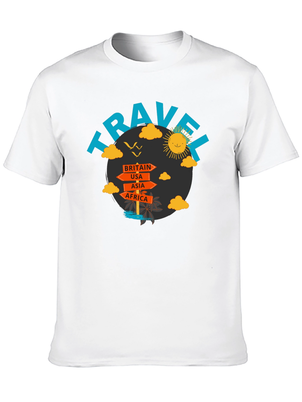 Travel Destinations Graphic T-Shirt