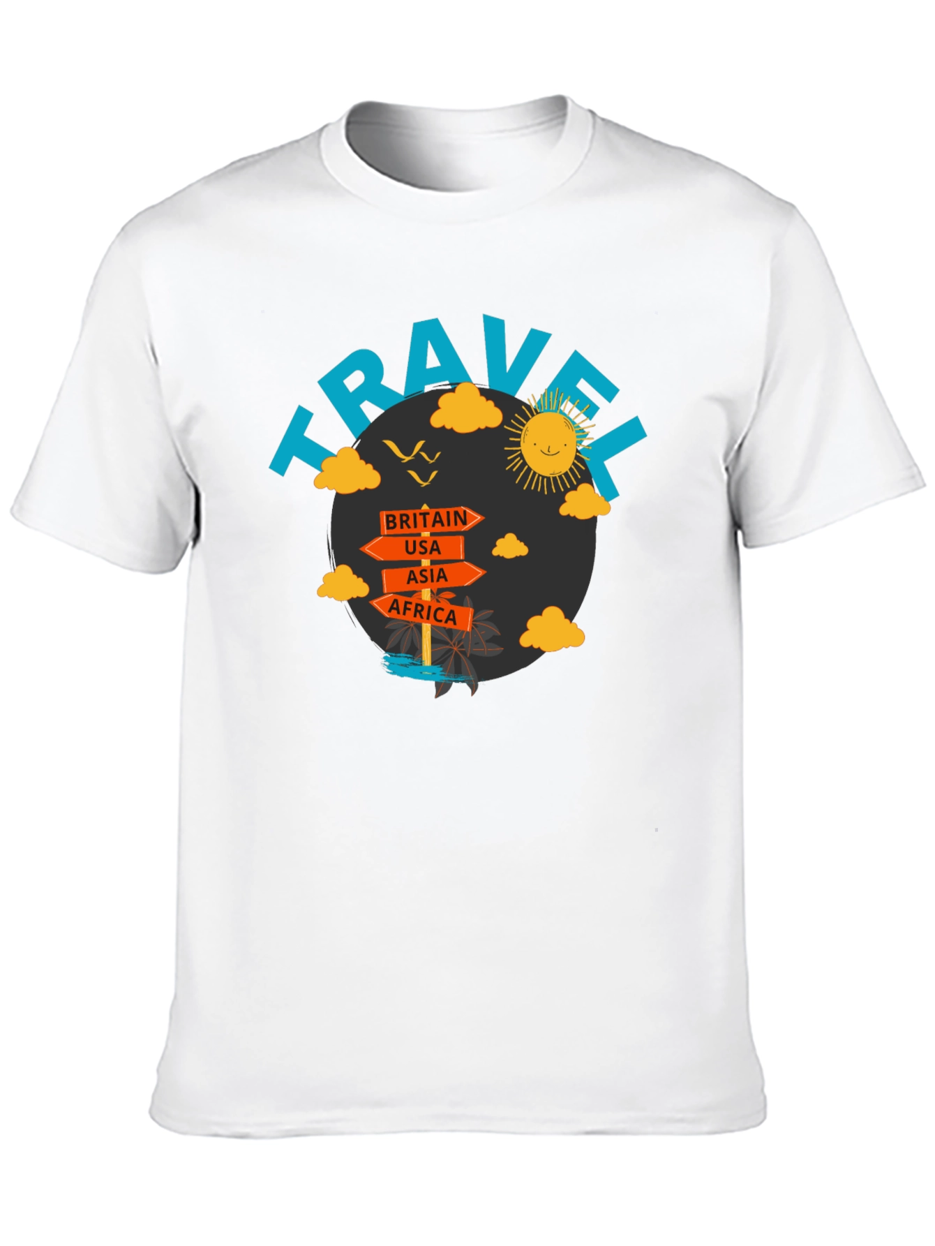 Travel Destinations Graphic T-Shirt