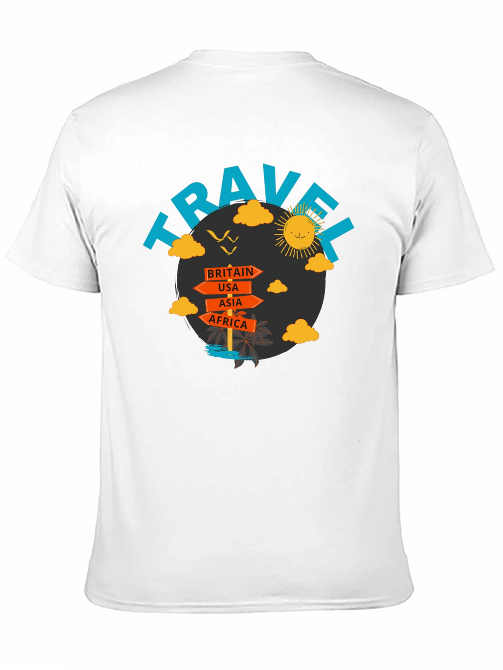 Travel Destinations Graphic T-Shirt