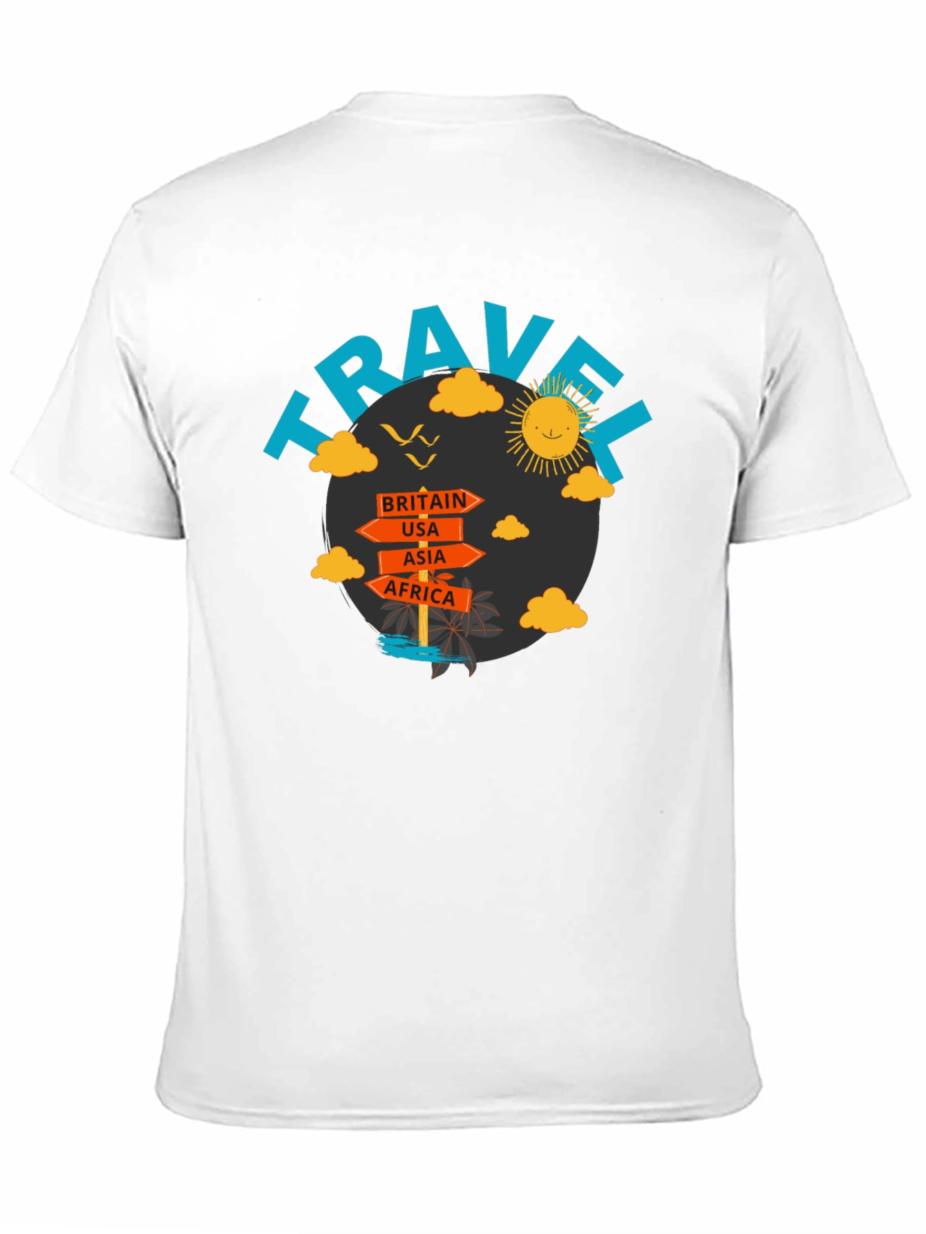 Travel Destinations Graphic T-Shirt