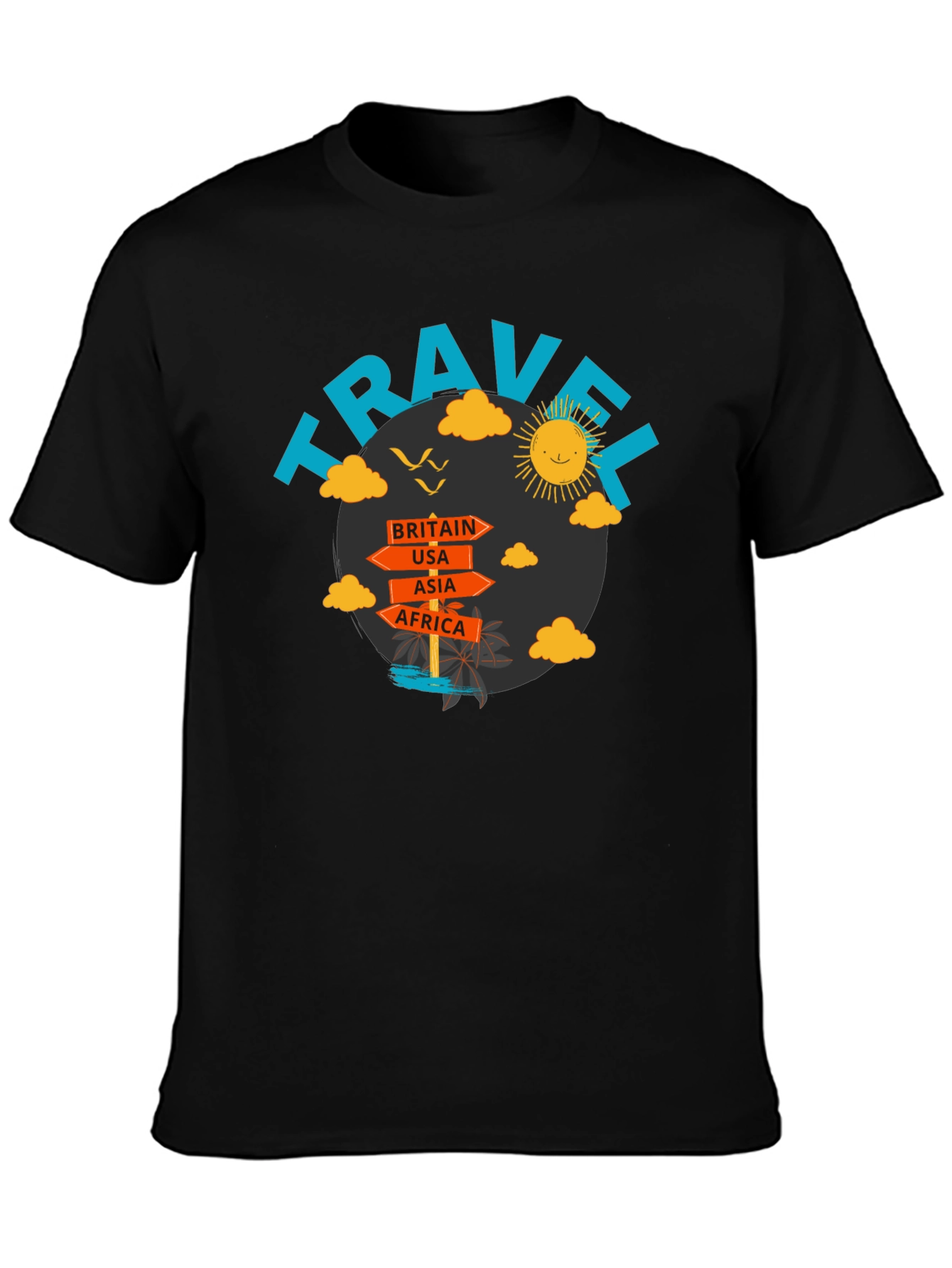 Travel Destinations Graphic T-Shirt