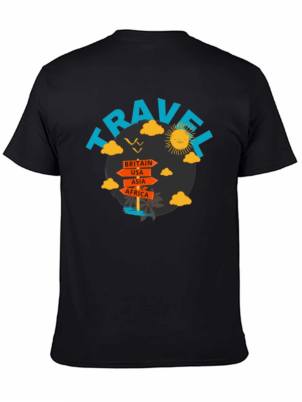 Travel Destinations Graphic T-Shirt