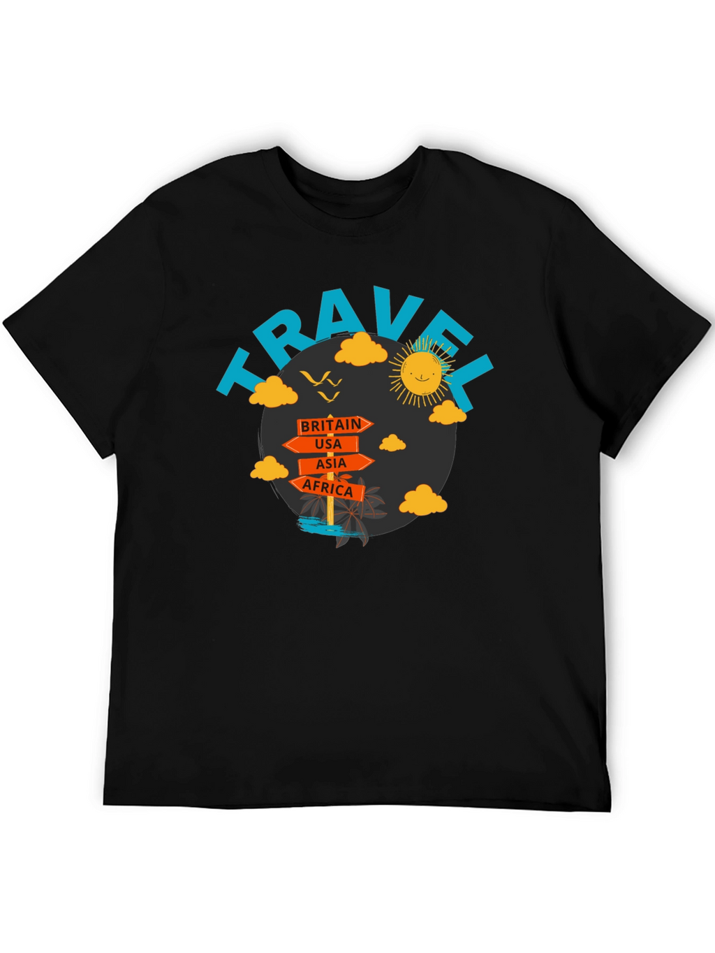 Travel Destinations Graphic T-Shirt
