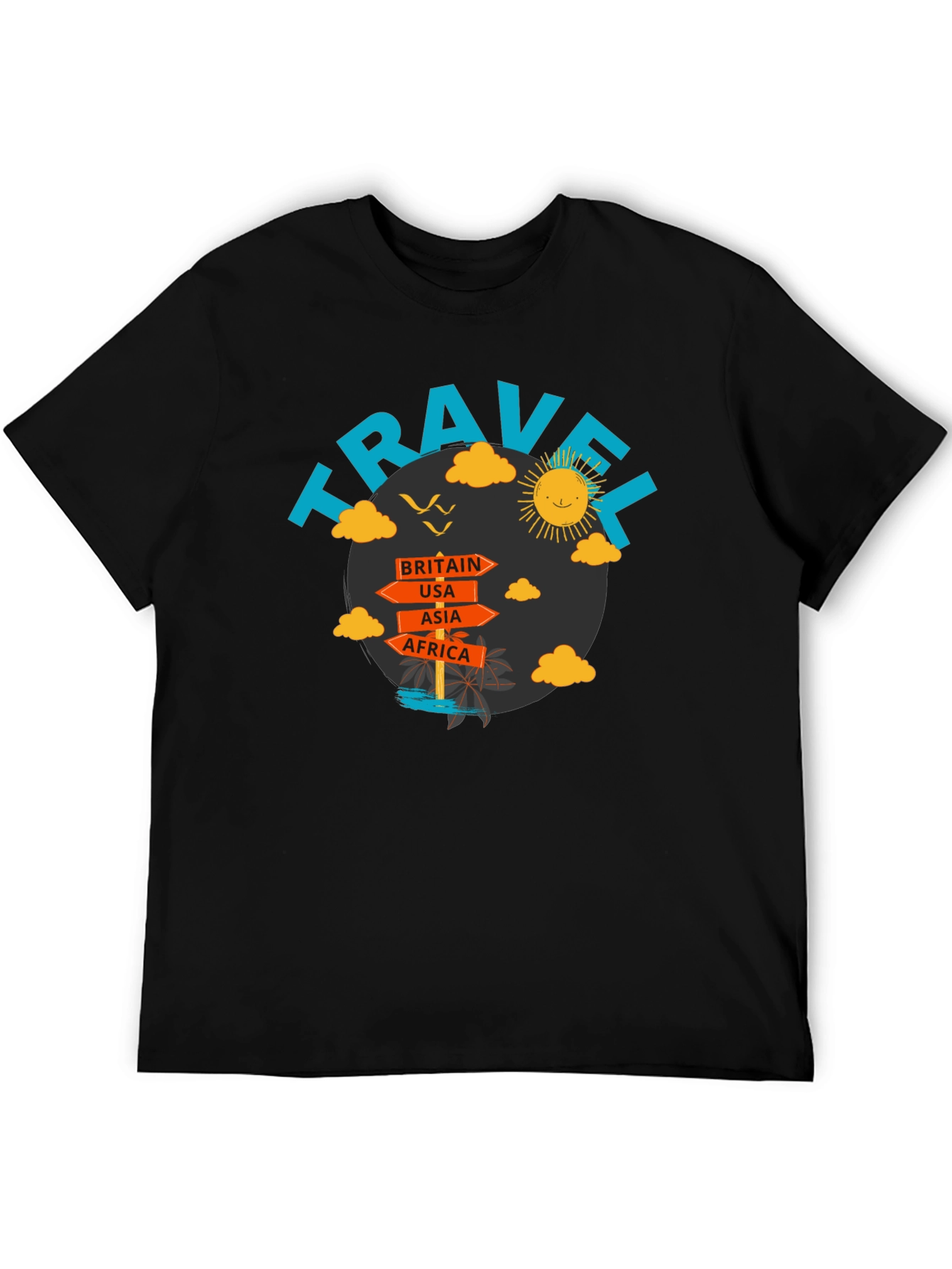 Travel Destinations Graphic T-Shirt