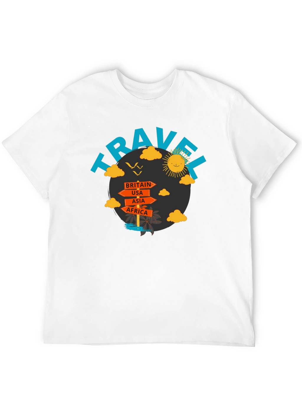 Travel Destinations Graphic T-Shirt