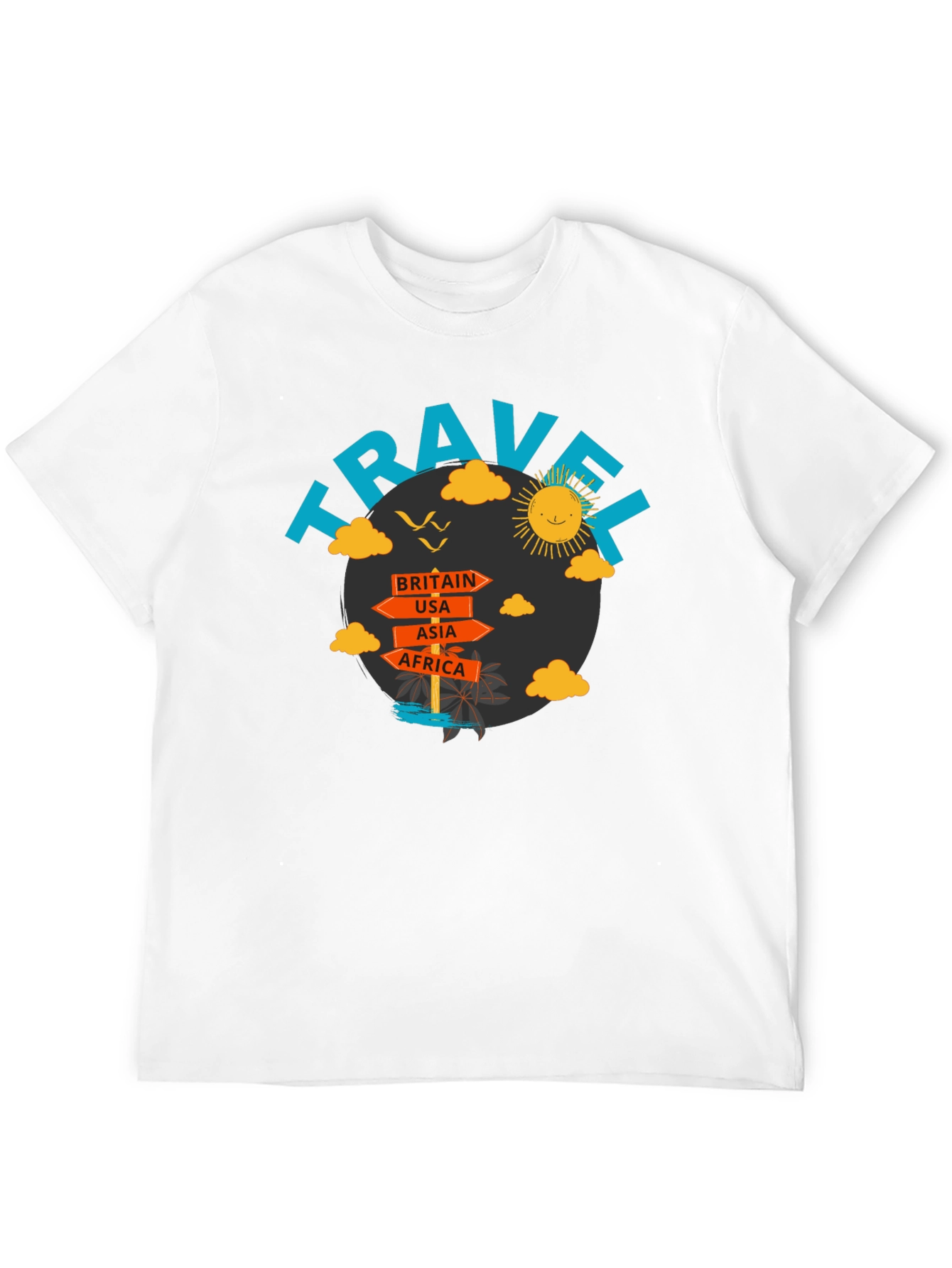 Travel Destinations Graphic T-Shirt